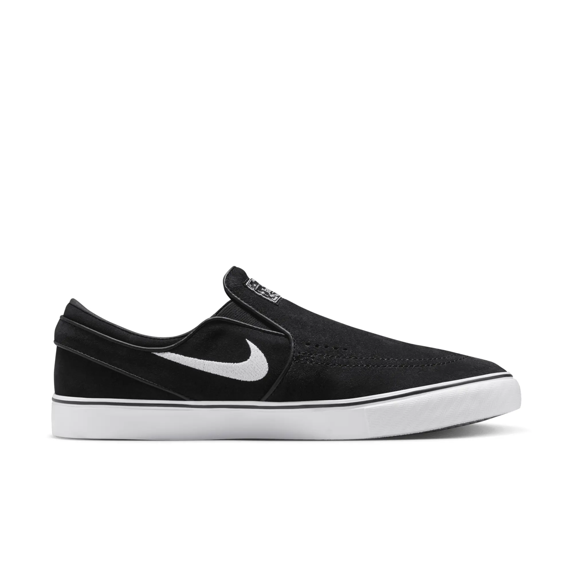 Nike SB Janoski+ Slip Skate Shoes - Black
