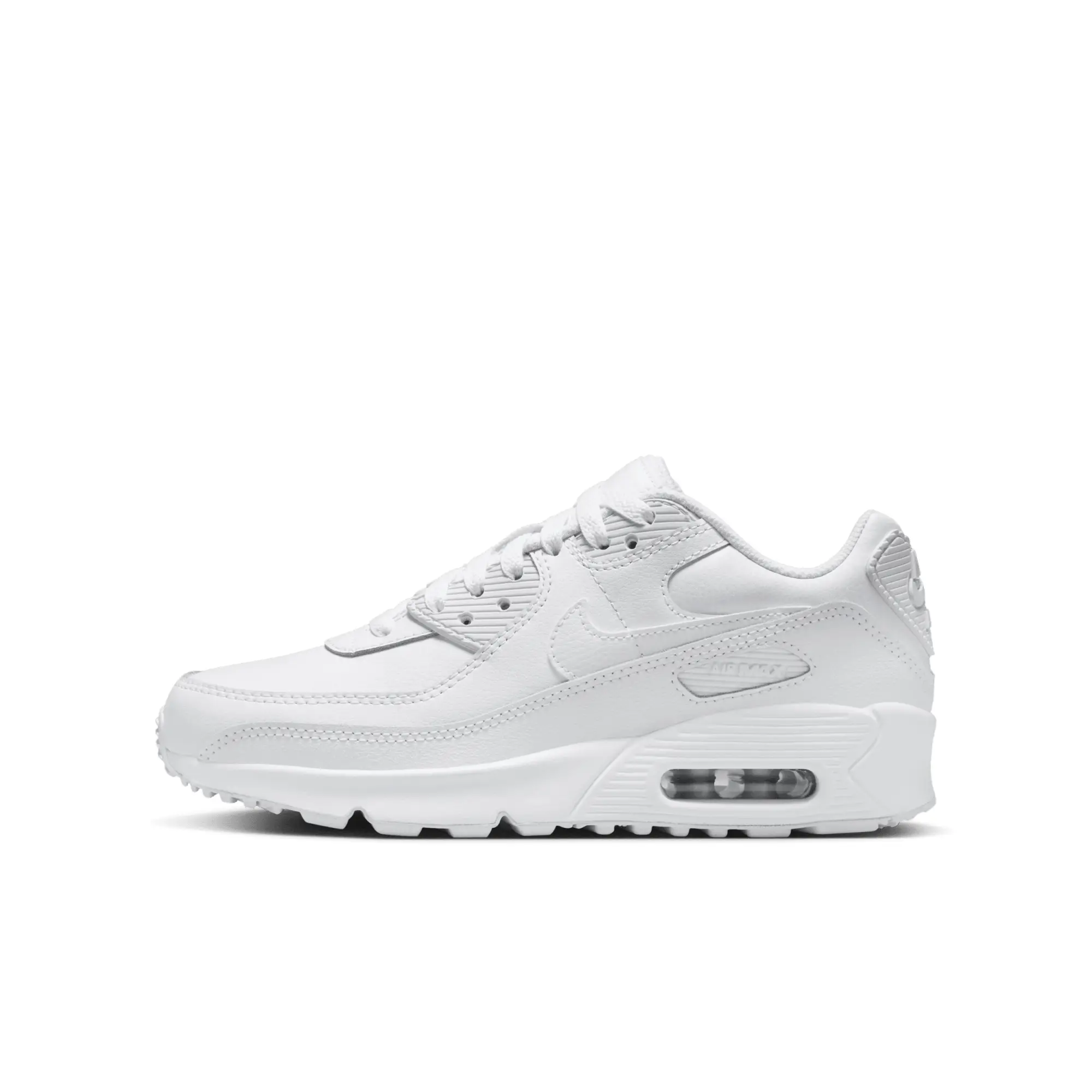 Nike Air Max 90 Sneaker - White/White Kids - ['White']