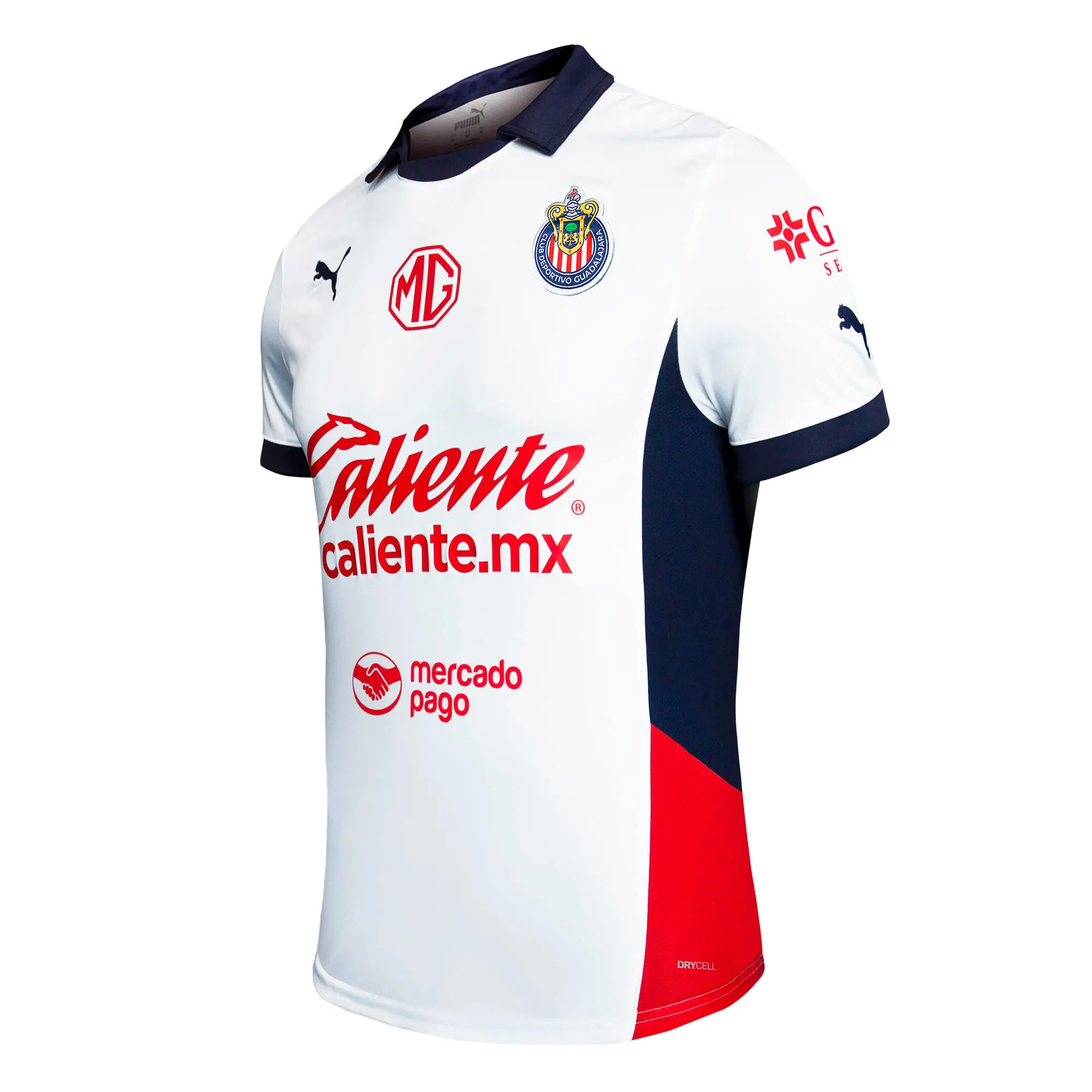 PUMA C.D. Guadalajara 24/25 Away Jersey Men, White