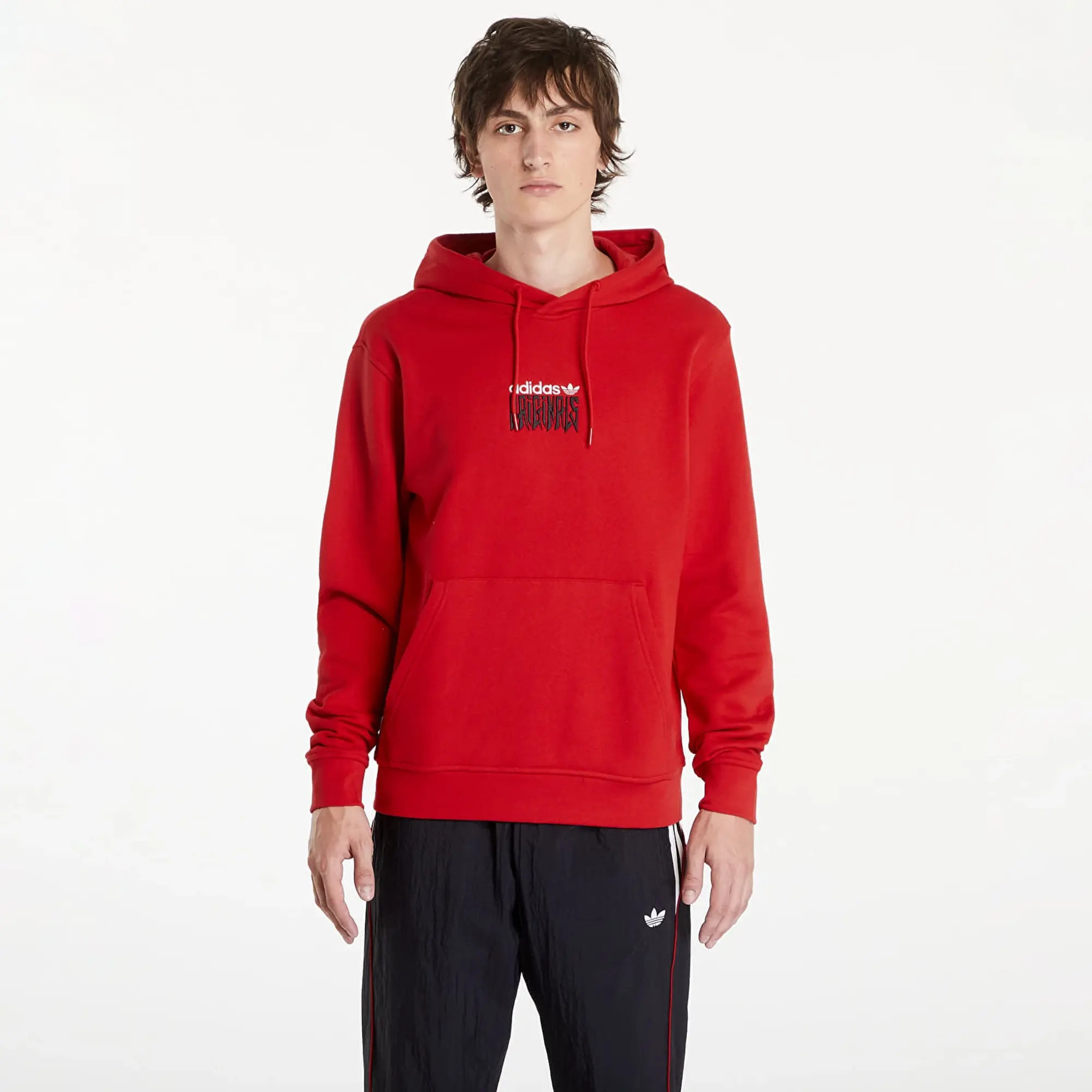 adidas Originals Sweatshirt Adidas Graphic Hoodie Better Scarlet Xxl