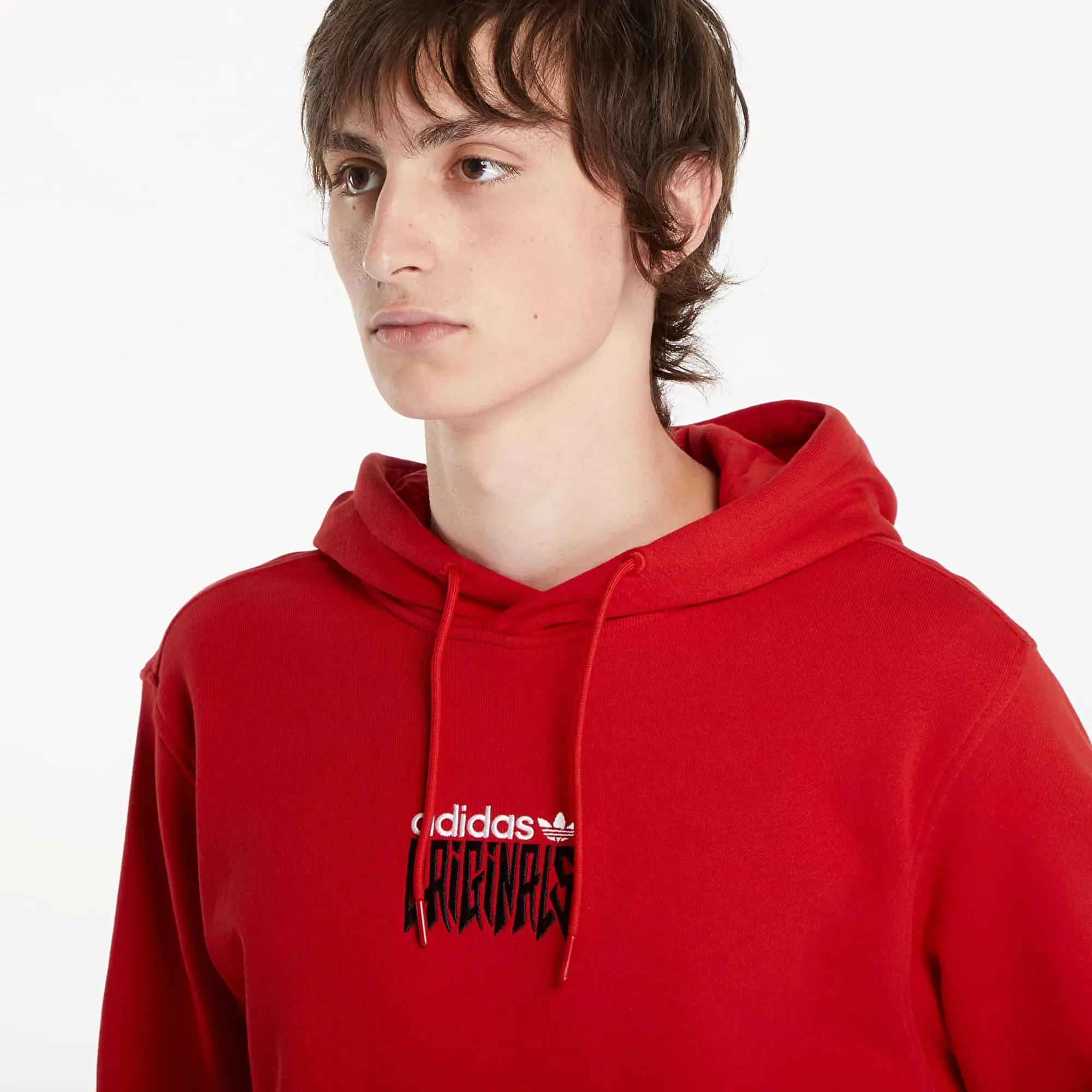 adidas Originals Sweatshirt Adidas Graphic Hoodie Better Scarlet Xxl