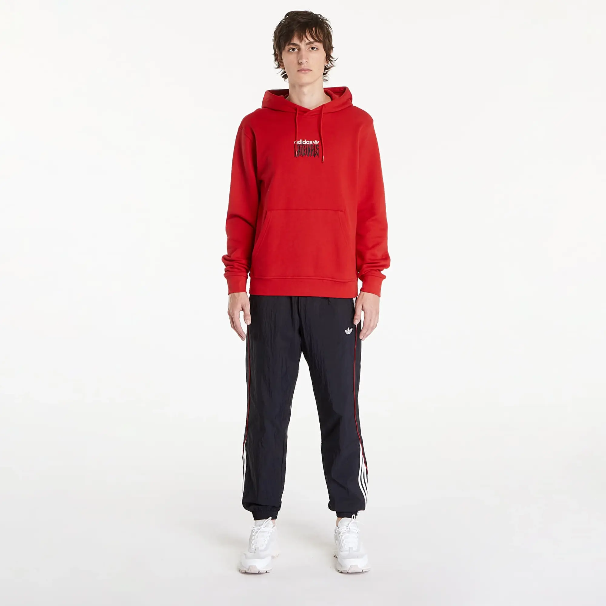 adidas Originals Sweatshirt Adidas Graphic Hoodie Better Scarlet Xxl