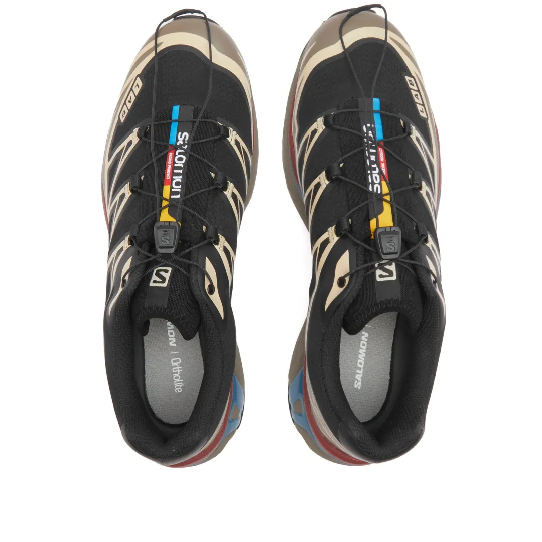 Salomon XT-6 Black/Falcon/Cow Hide | L47293800 | FOOTY.COM