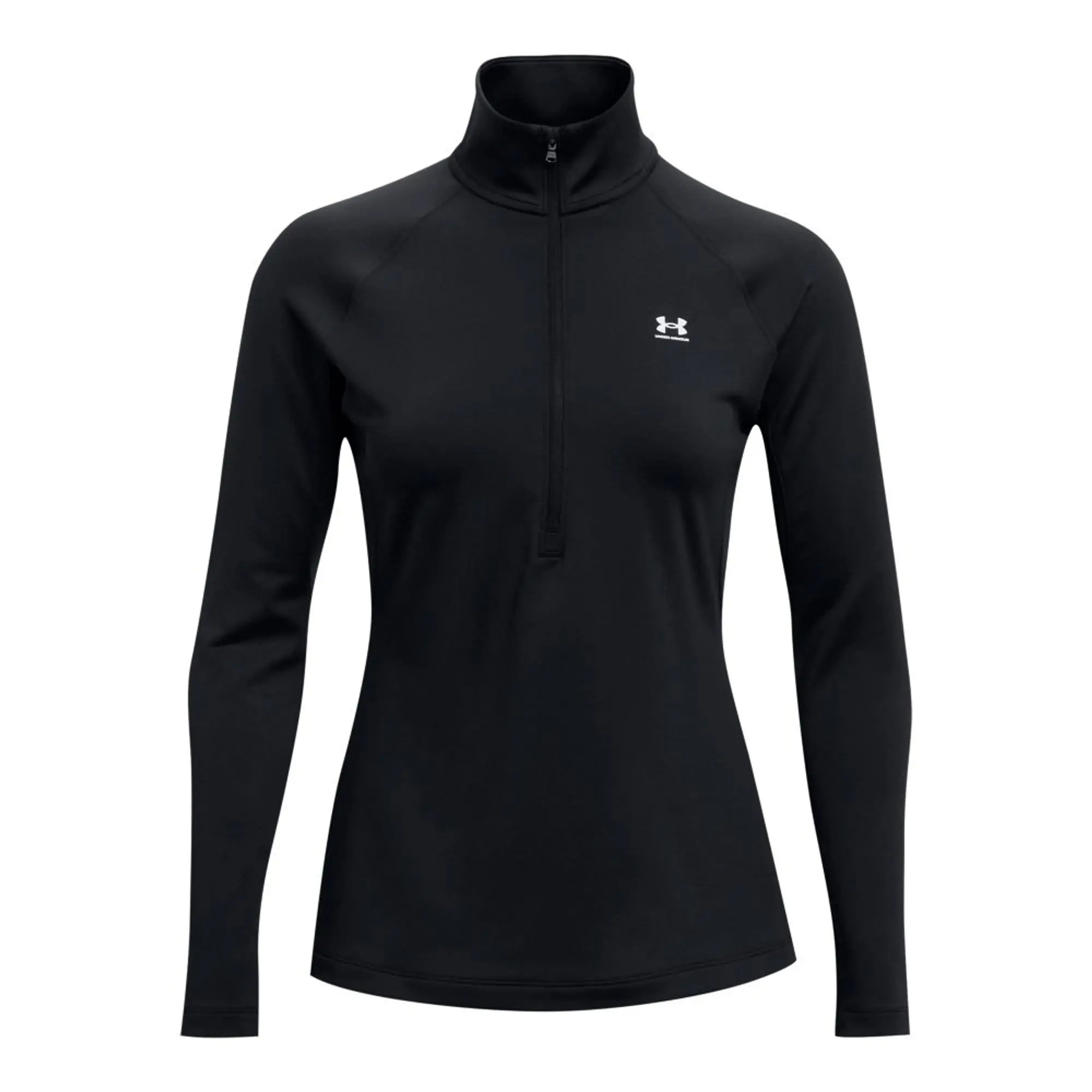 Under Armour Coldgear Authentics Half-Zip Long Sleeve Women - Black