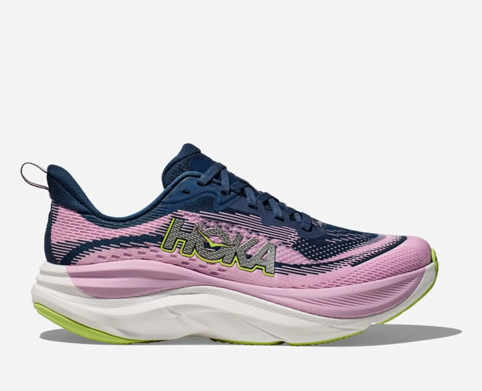 Hoka One One HOKA Women's Skyflow Road Running Shoes in Midnight/Pink Twilight