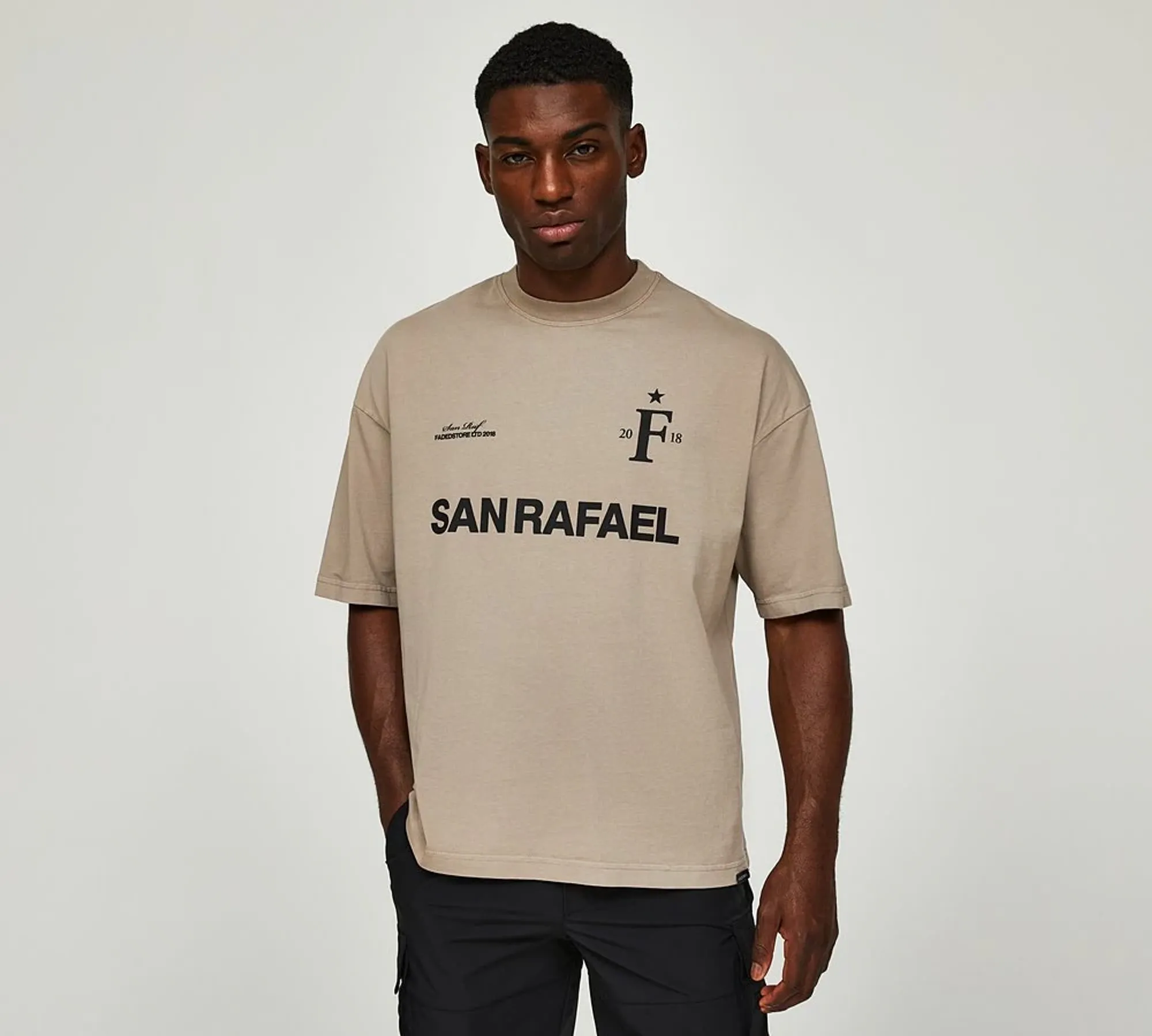 Faded Store San Rafael Sport T-Shirt - Brown - Size S - Brown | FD