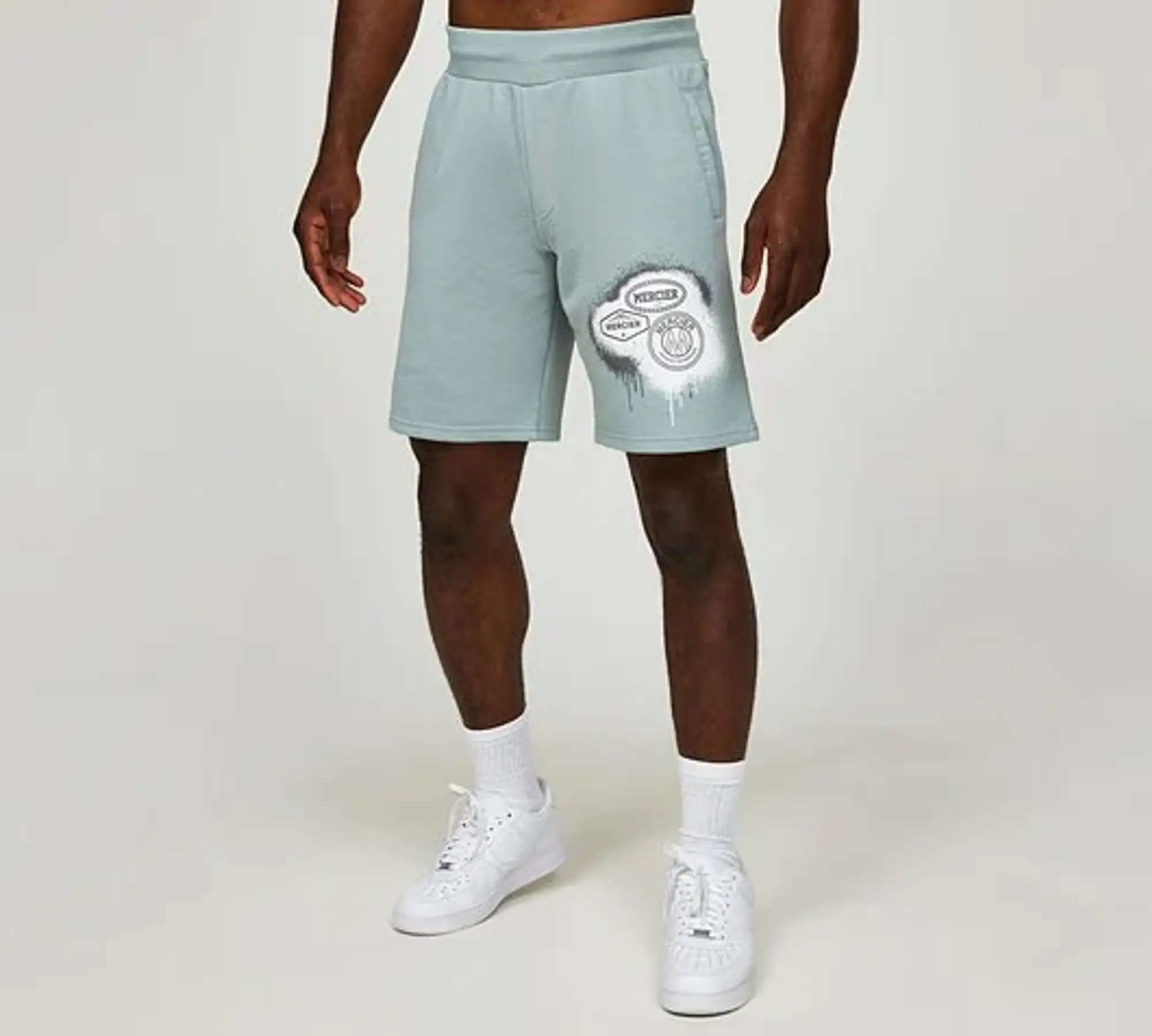 Mercier Spray Fleece Short - Green - Size S - Green