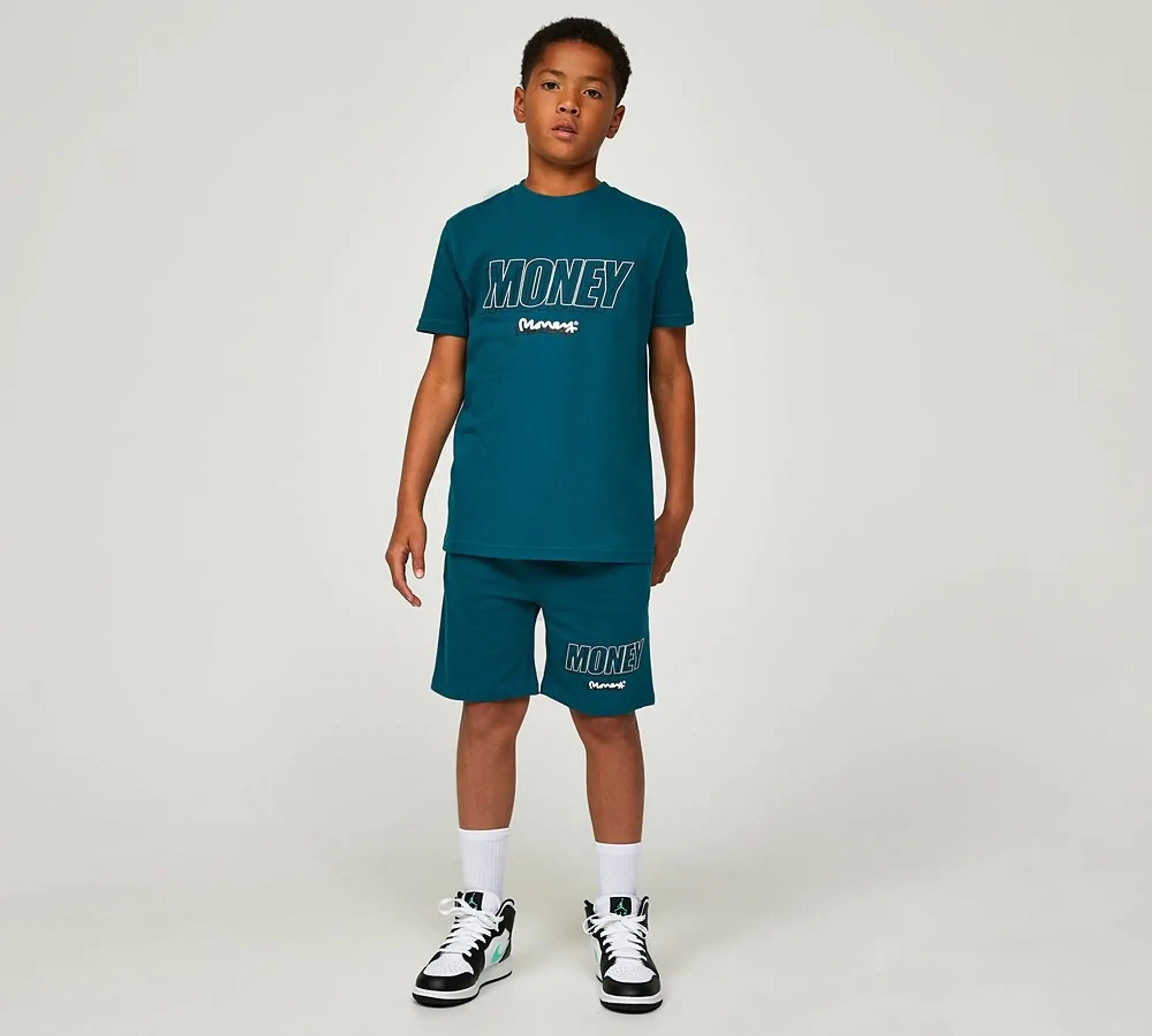 Money Clothing Junior Compound Short - Green - Size 10-11Y - Green