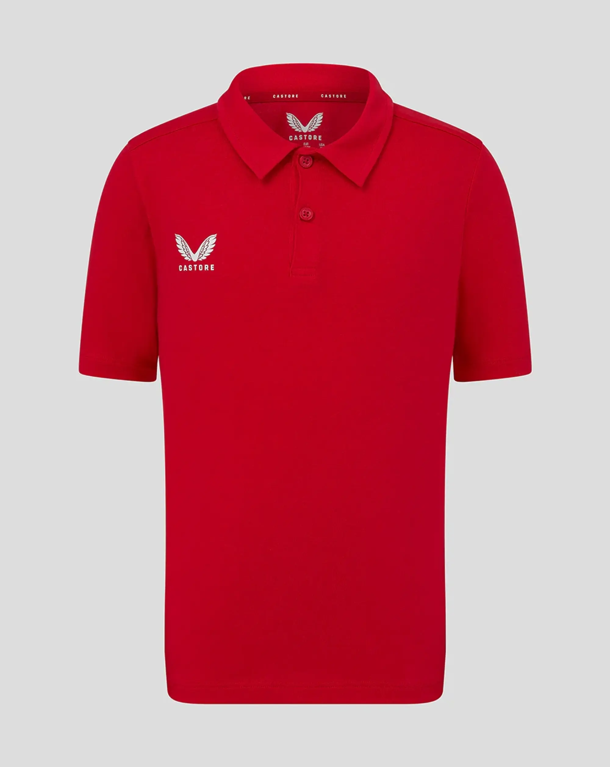 Castore Junior Cotton Leisure Polo - Peacoat
