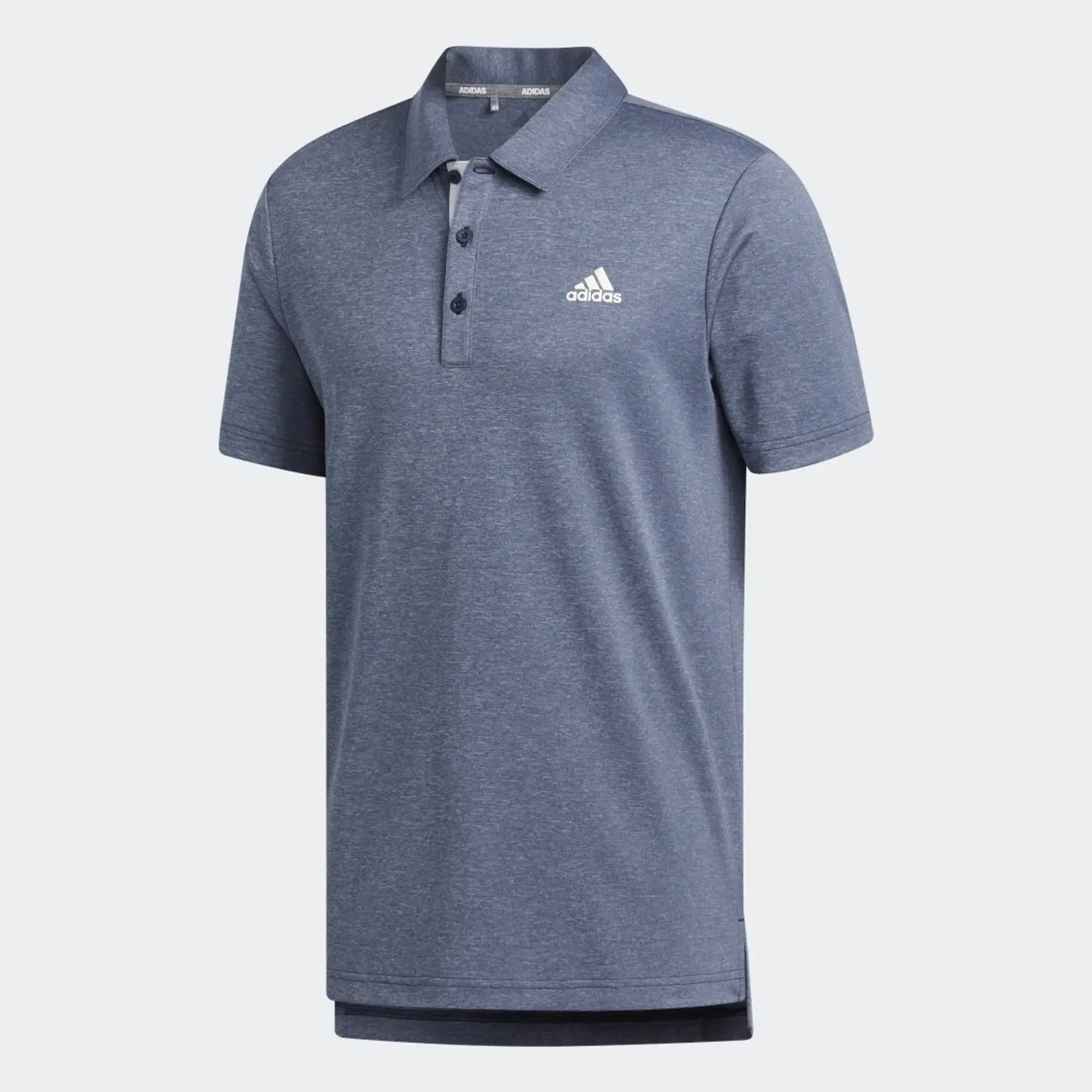 adidas Advantage Novelty Heathered Polo Shirt | DW8158 | FOOTY.COM