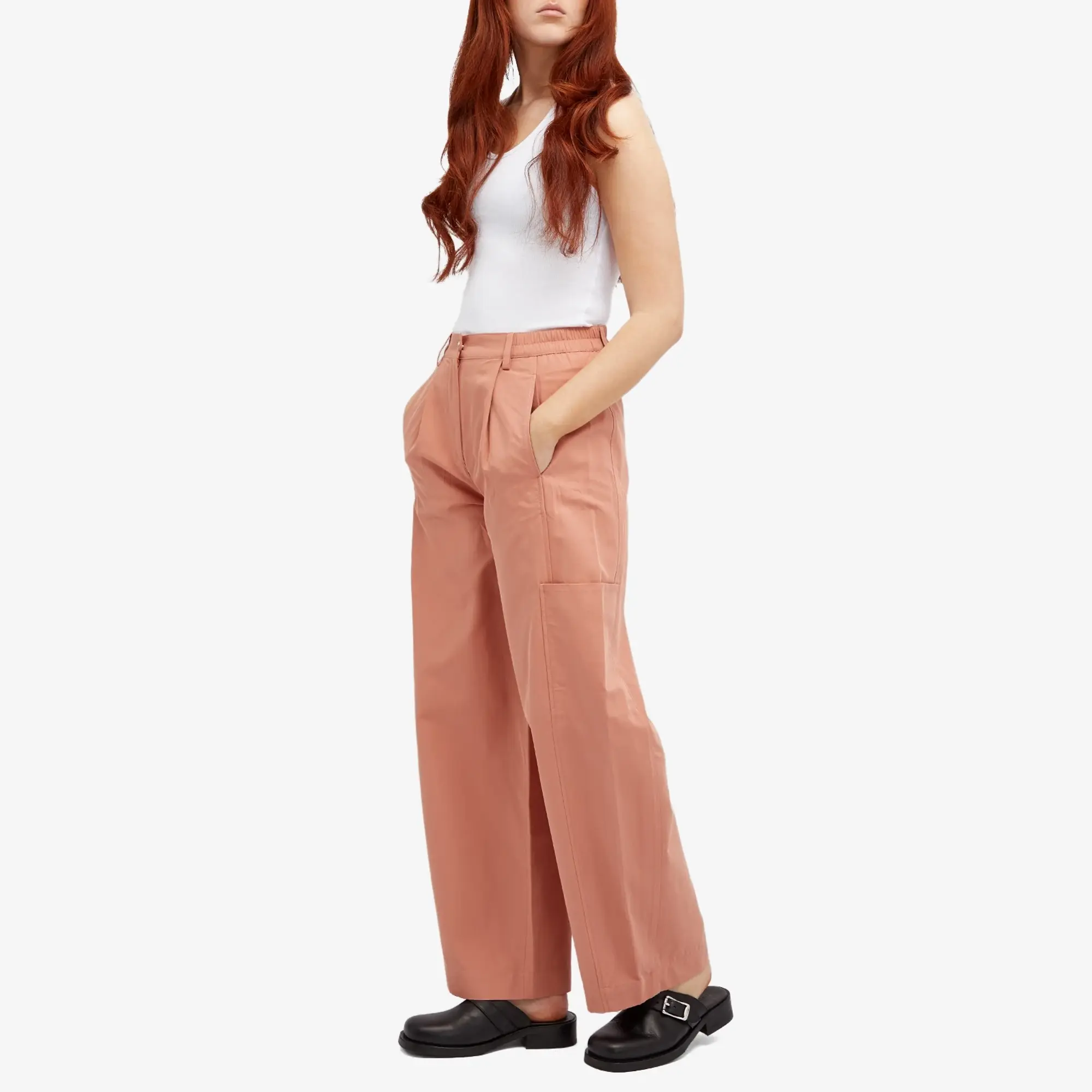 Holzweiler Women's Oak Baggy Trouser Lt. Red