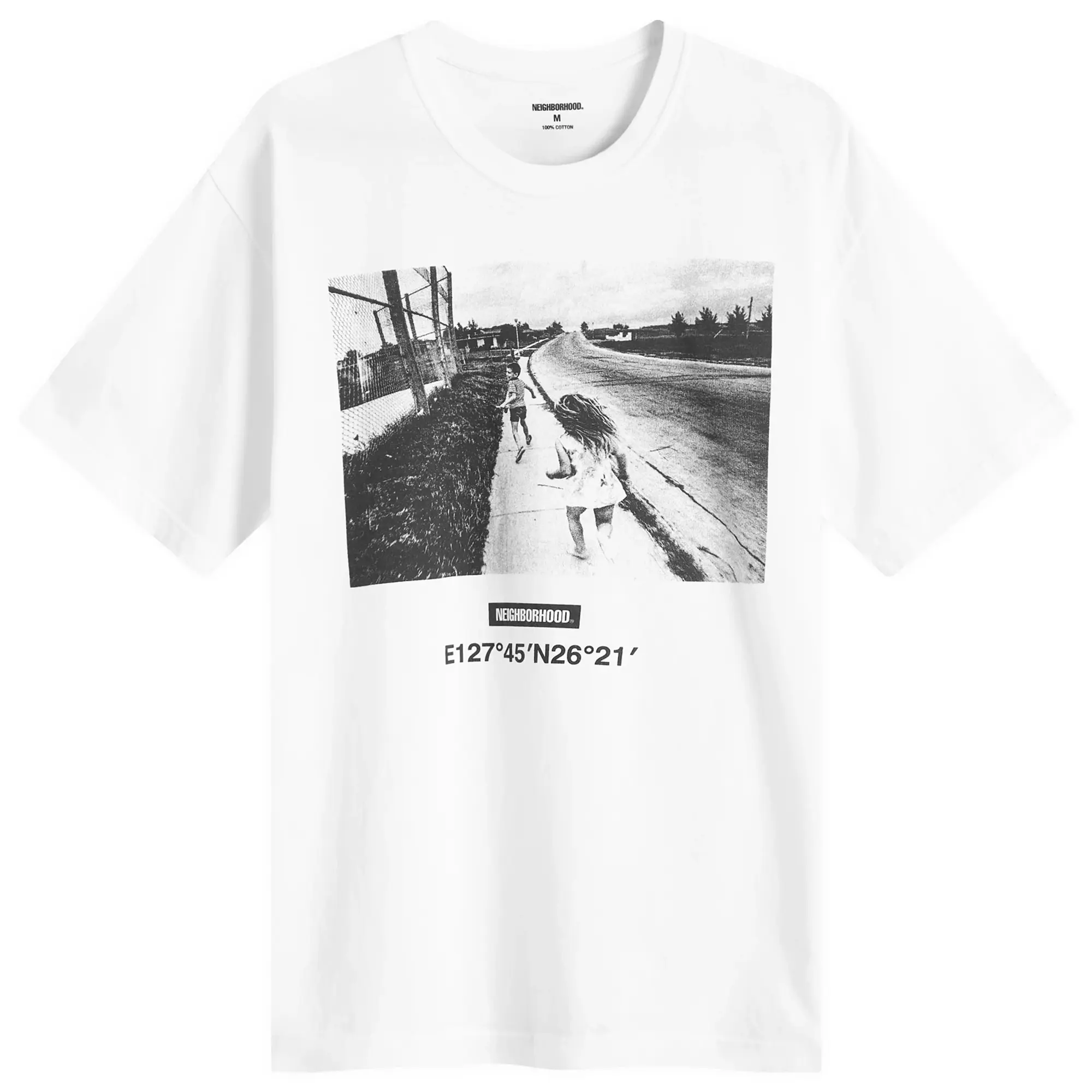 Neighborhood Men's x Osamu Nagahama 4 T-Shirt White