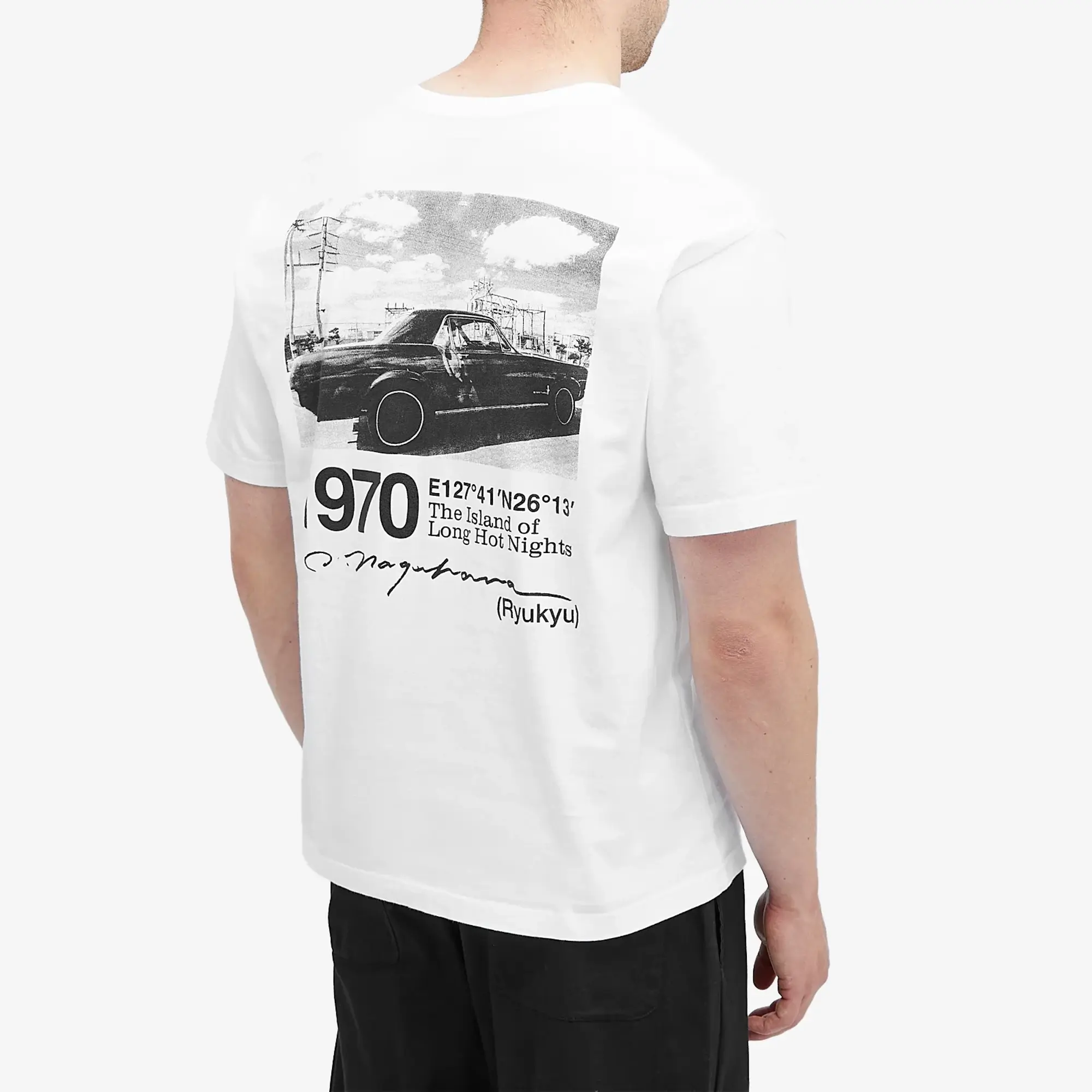 Neighborhood Men's x Osamu Nagahama 4 T-Shirt White