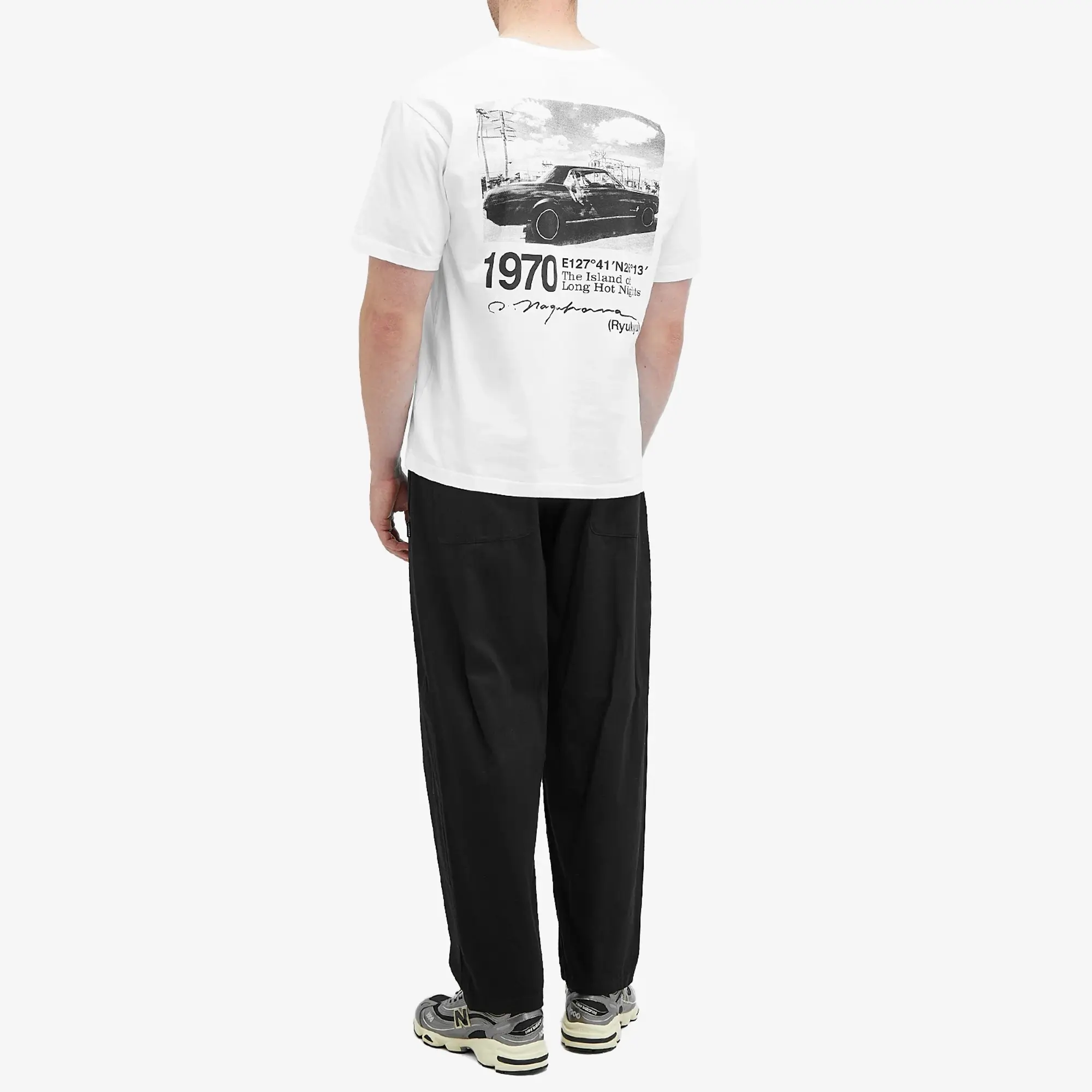 Neighborhood Men's x Osamu Nagahama 4 T-Shirt White
