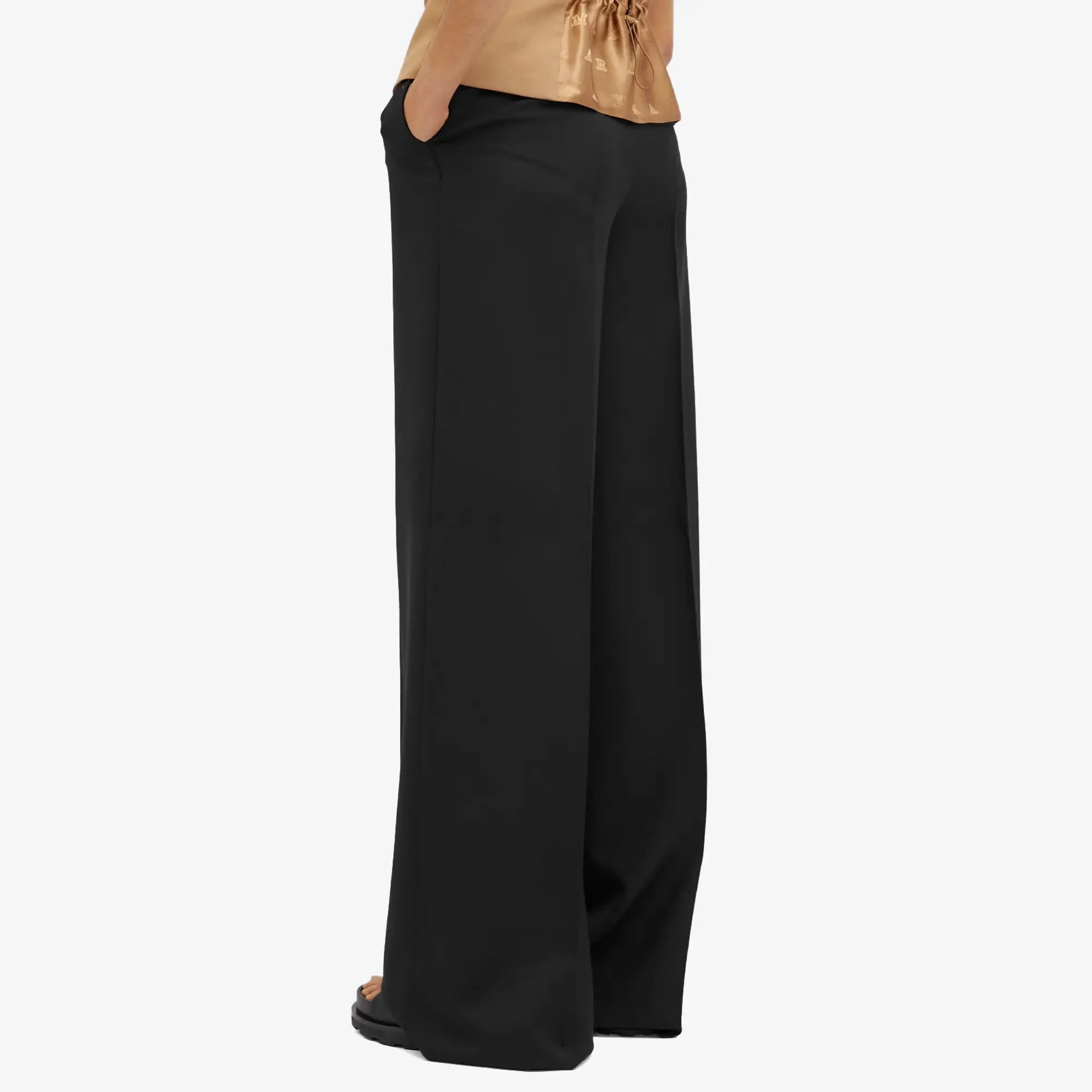 Max Mara Women's Wide Leg Trousers Black