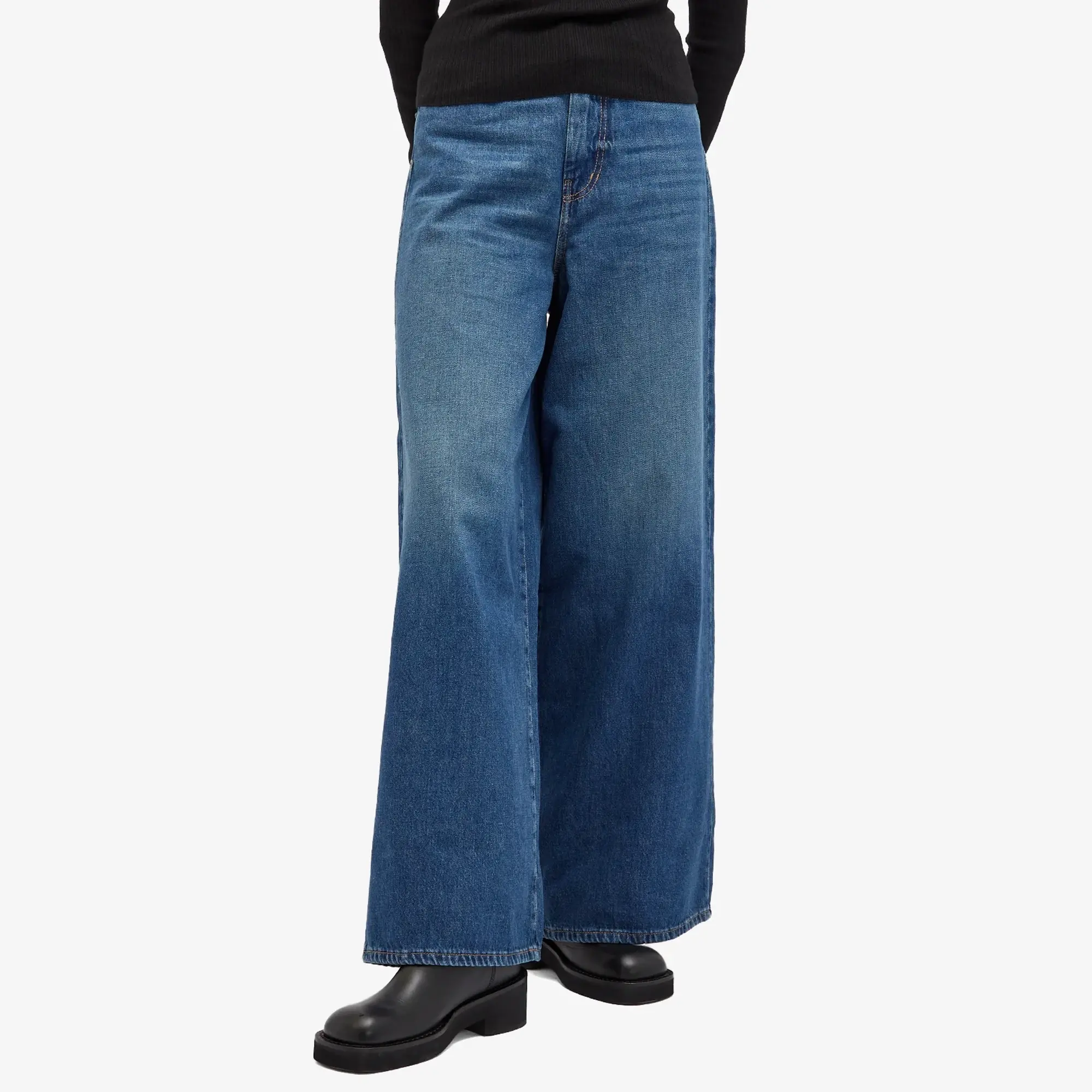 Weekend by Max Mara Women's Denim Trouser Navy