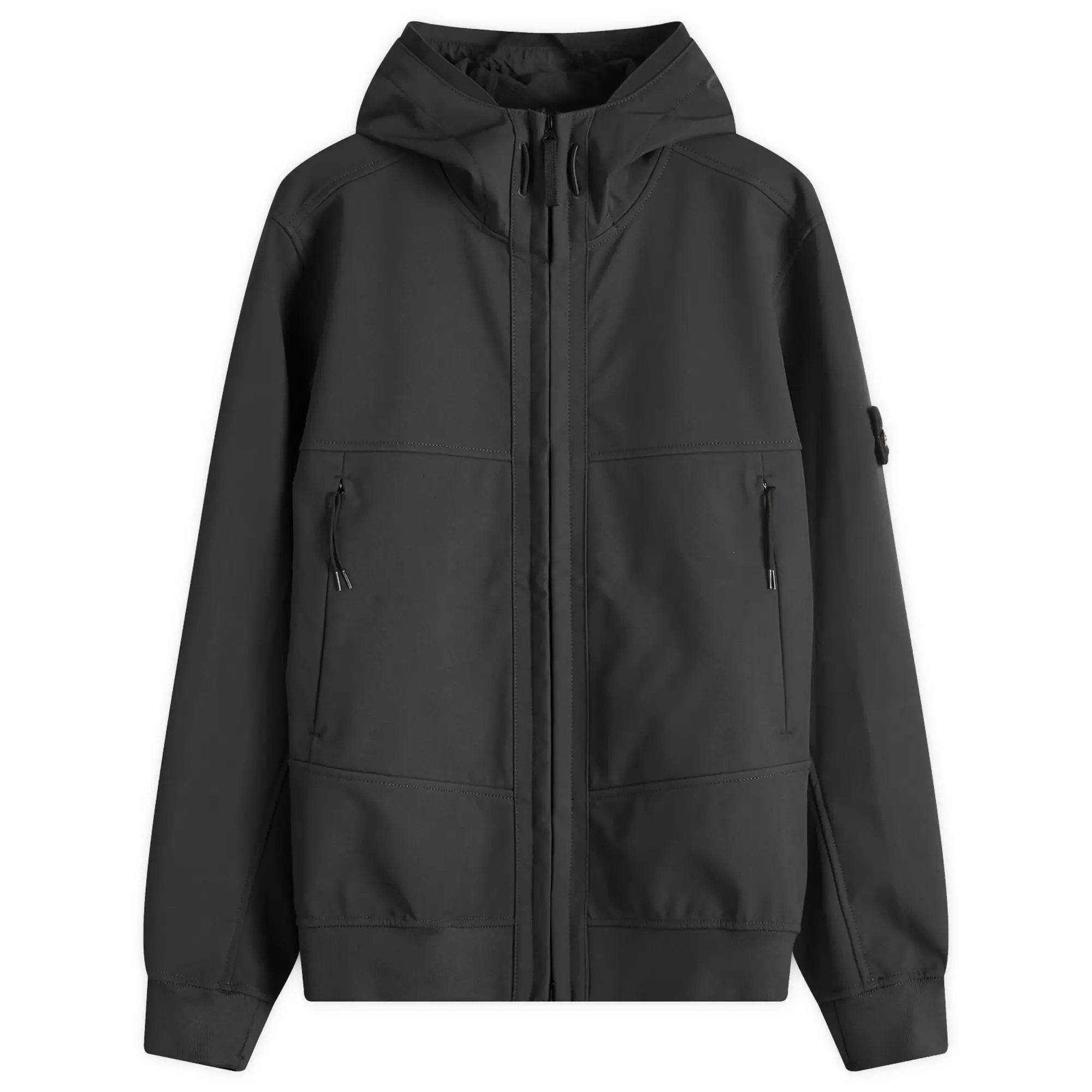 Stone Island Men's Soft Shell-R Jacket Black