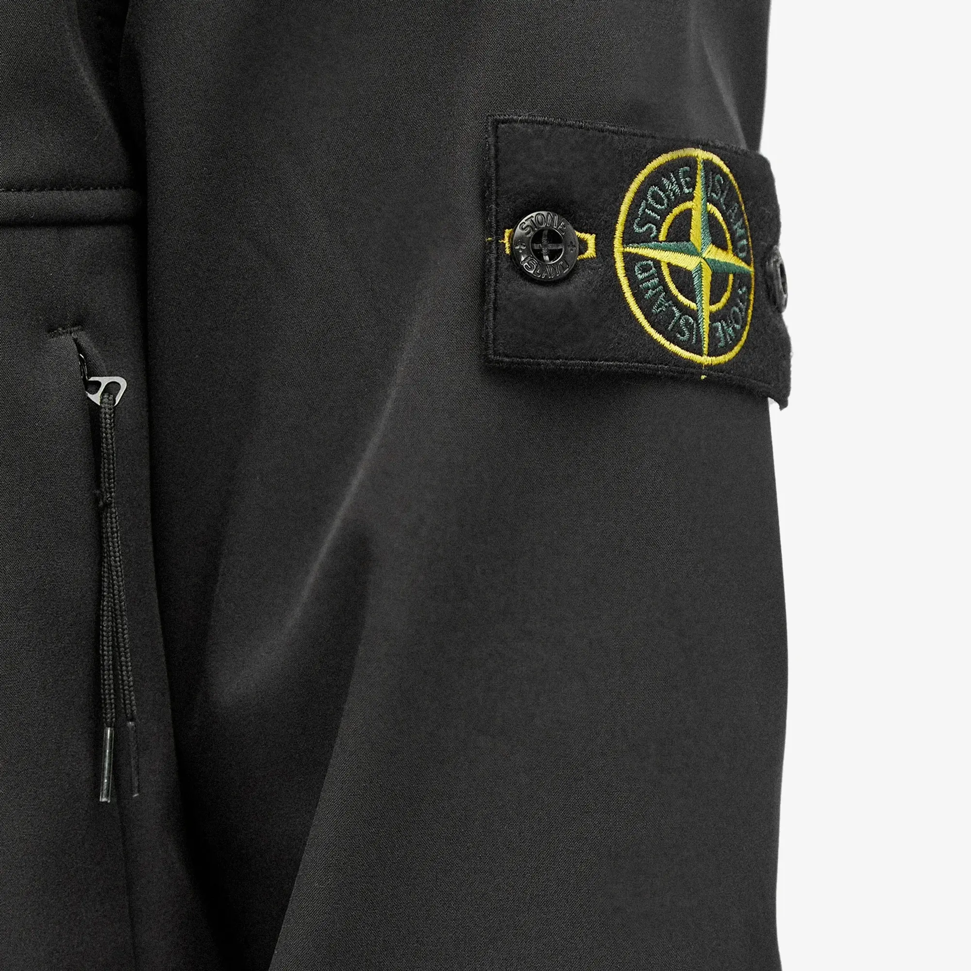 Stone Island Men's Soft Shell-R Jacket Black