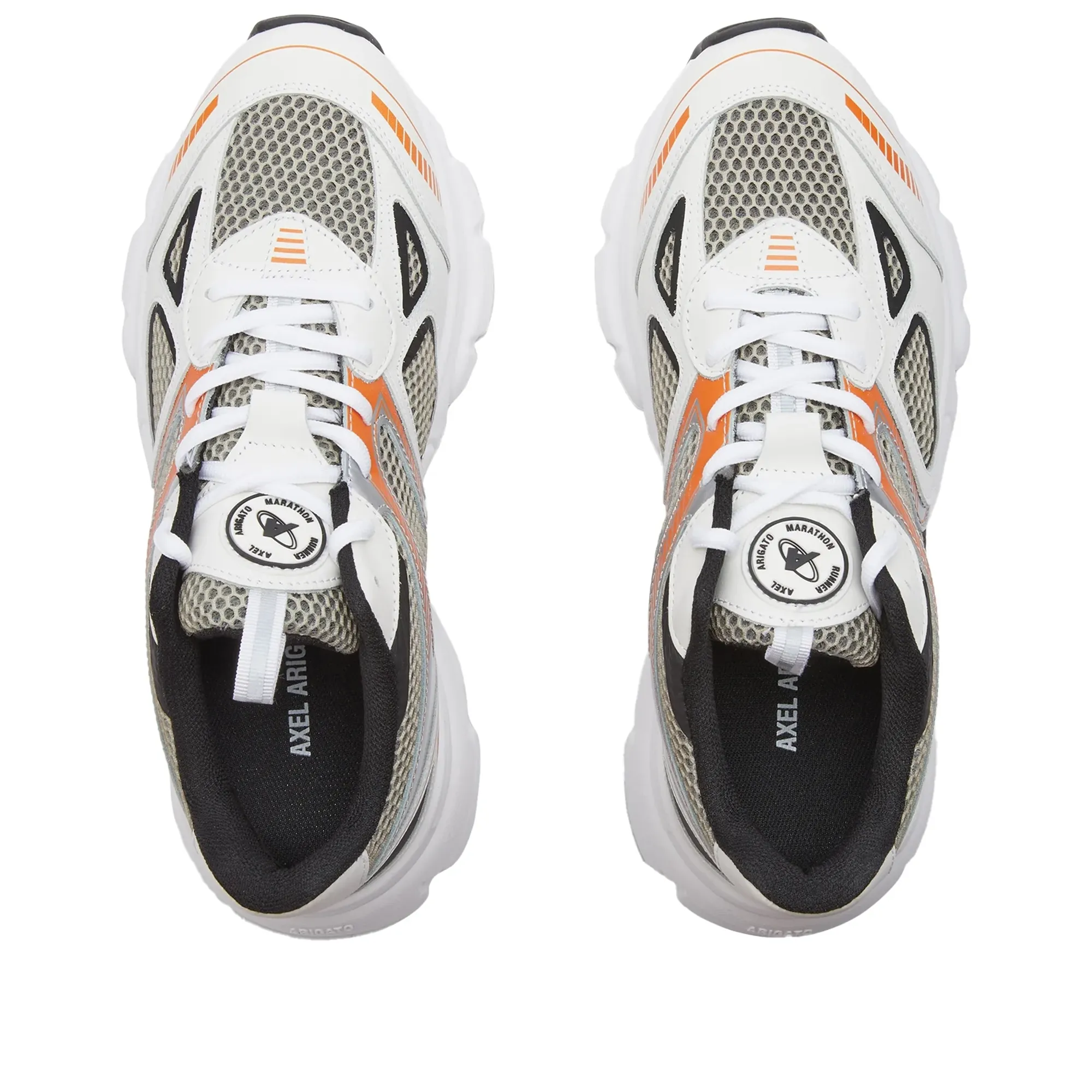 Axel Arigato Women's Marathon Runner Sneaker White/Black/Orange