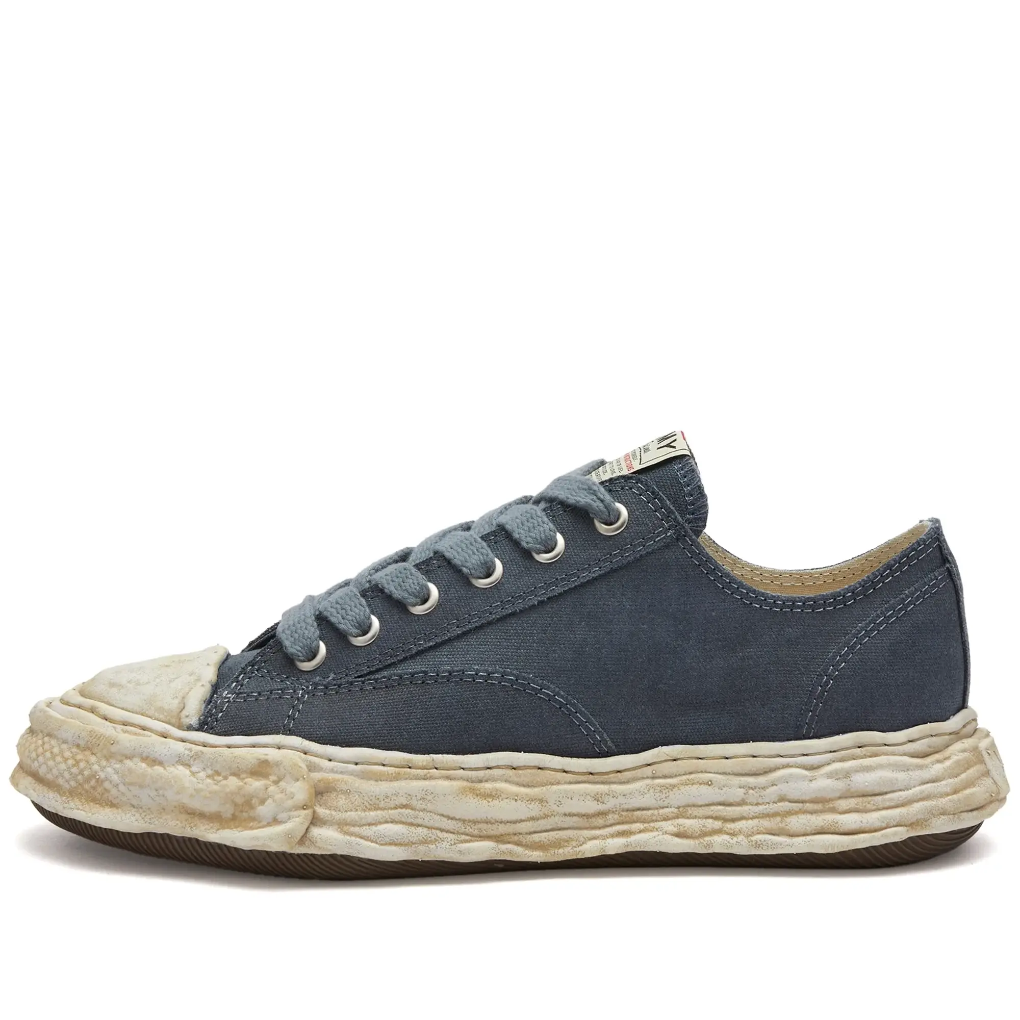 Maison MIHARA YASUHIRO Men's Peterson Original Sole Low Dyed Canva Black