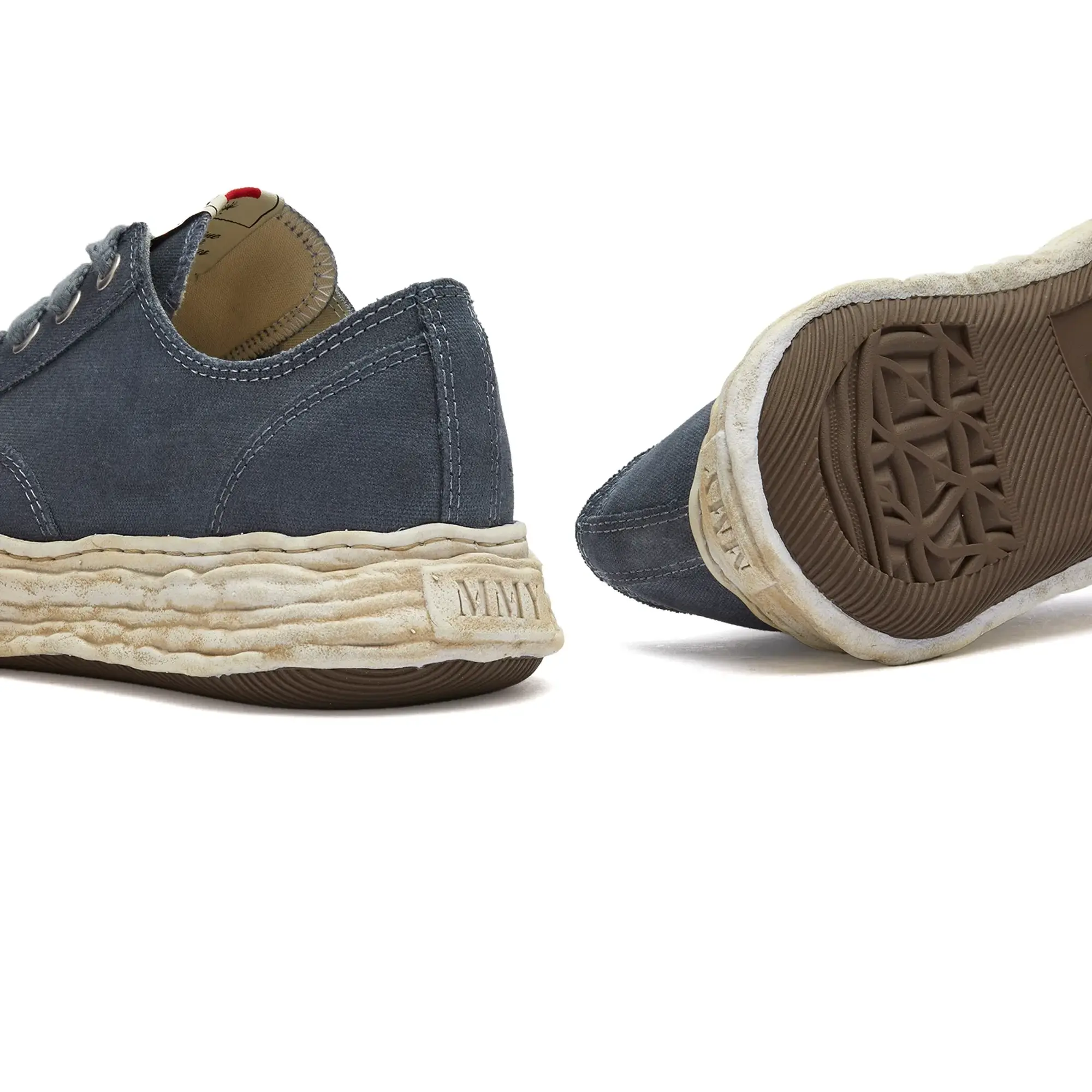 Maison MIHARA YASUHIRO Men's Peterson Original Sole Low Dyed Canva Black