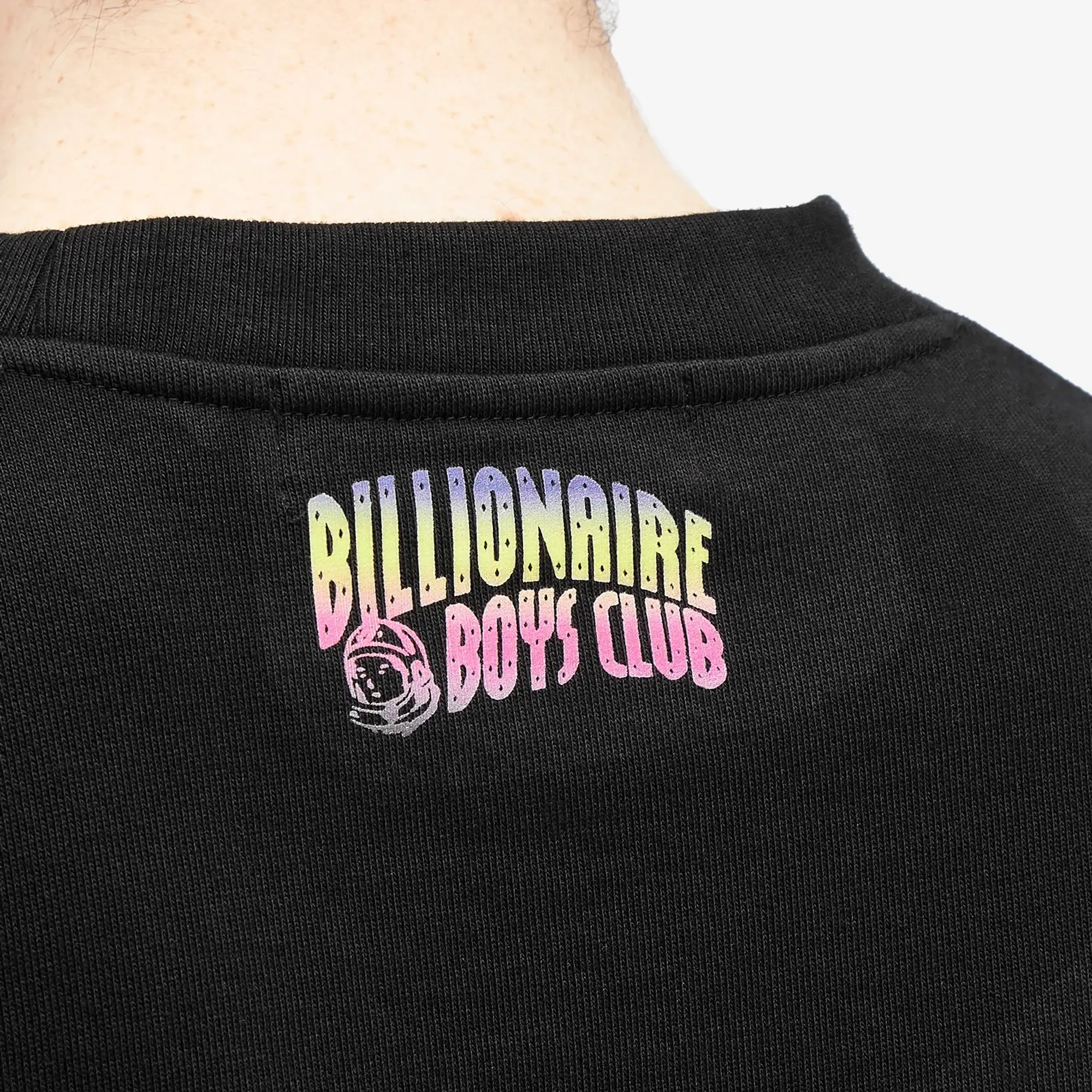 Billionaire Boys Club Men's Standing Astro Crewneck Sweatshirt Black