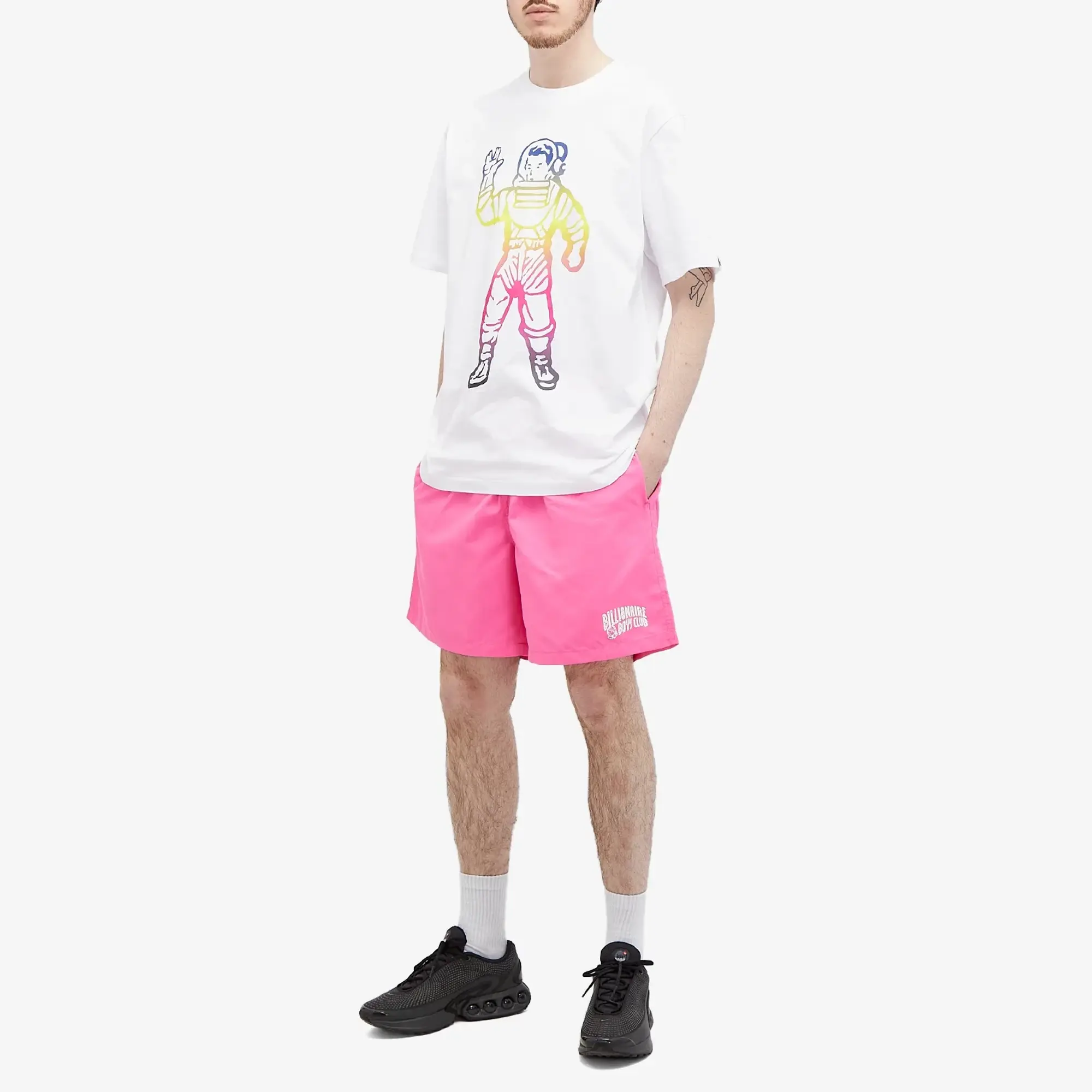 Billionaire Boys Club Men's Standing Astro T-Shirt White