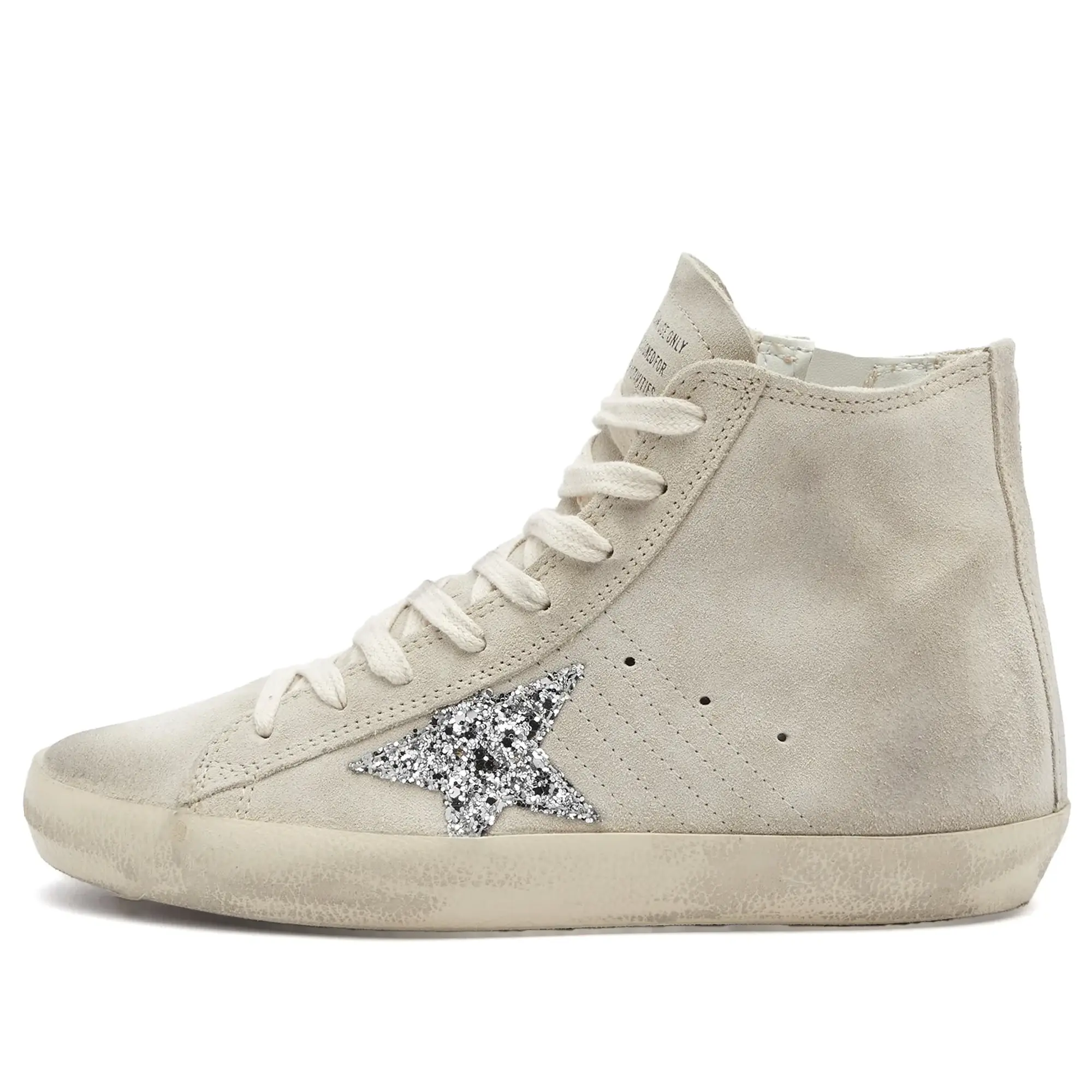 Golden Goose Women's Francy Sneaker Seedpearl/Silver