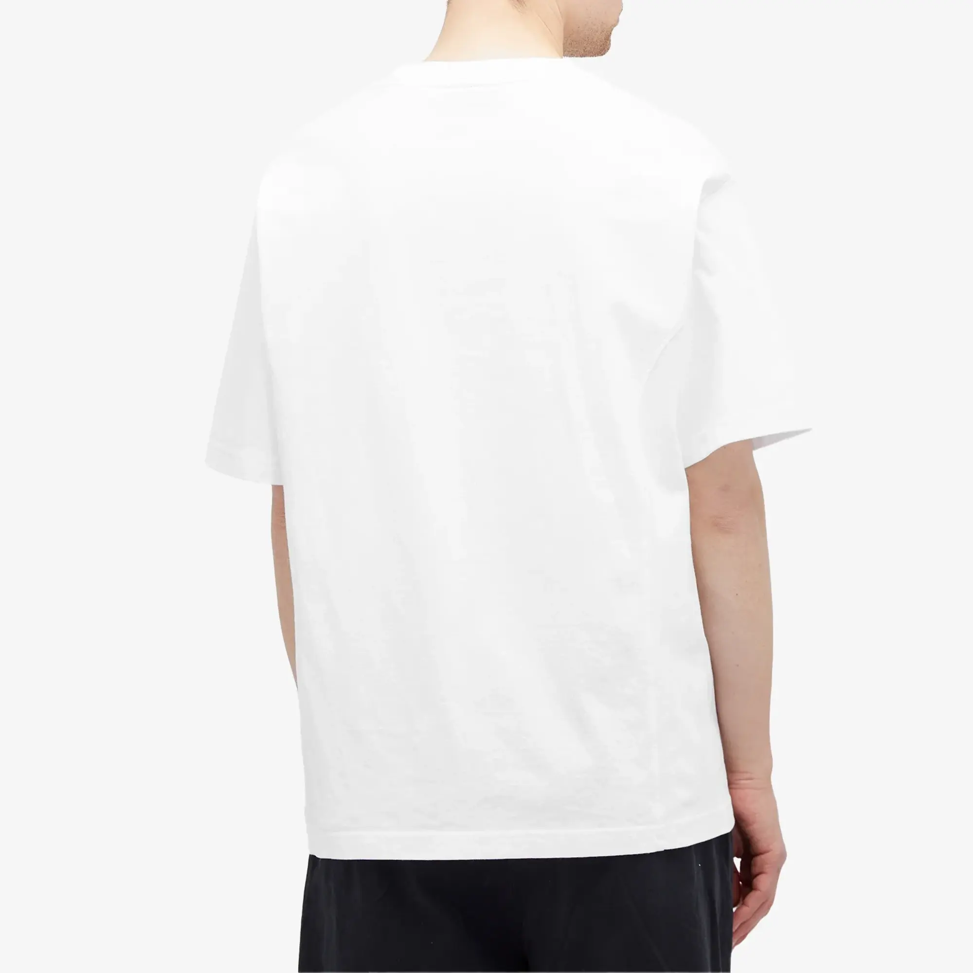 Han Kjobenhavn Men's Faded Logo Boxy T-Shirt White
