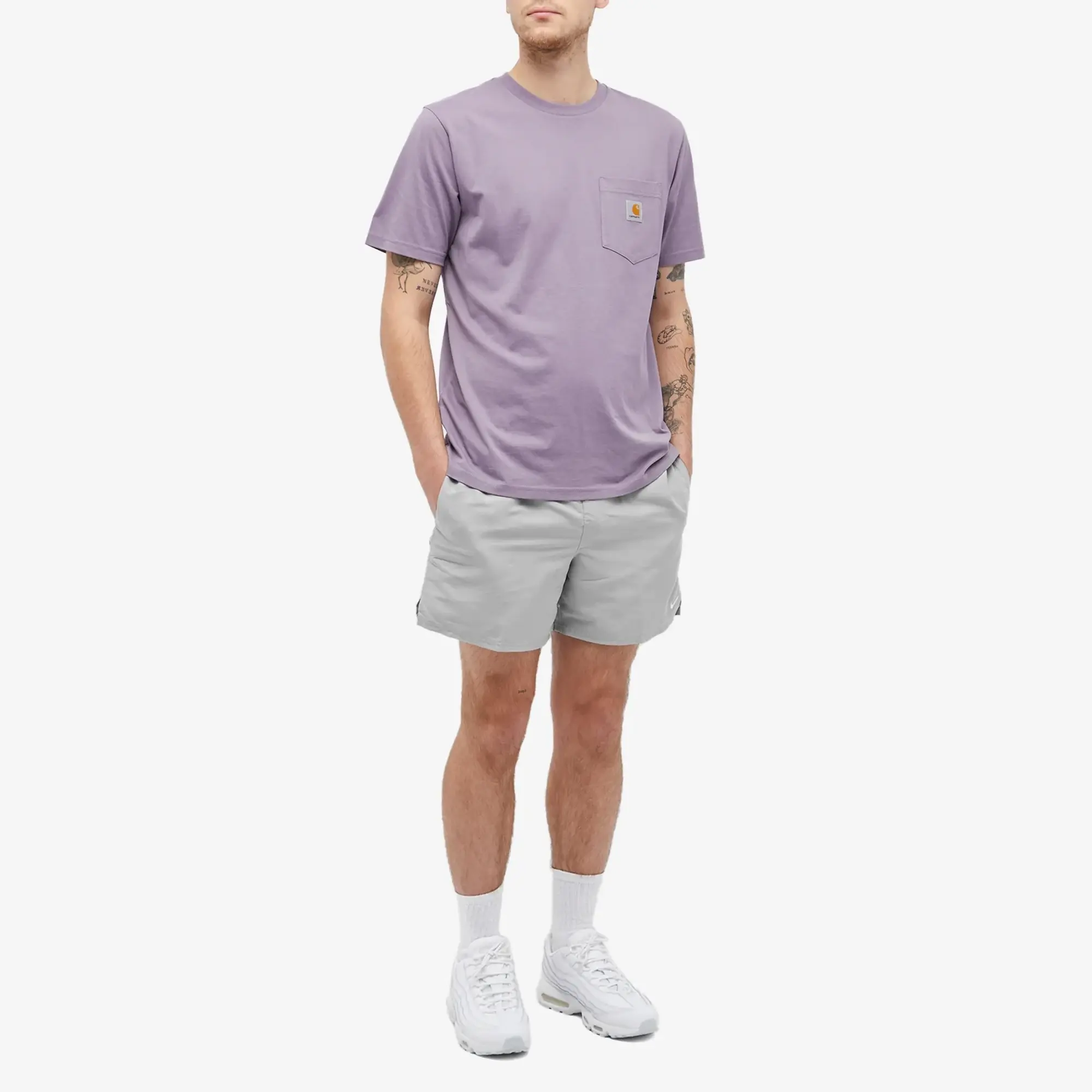Nike Men's 5 Volley Short Aquarius Blue
