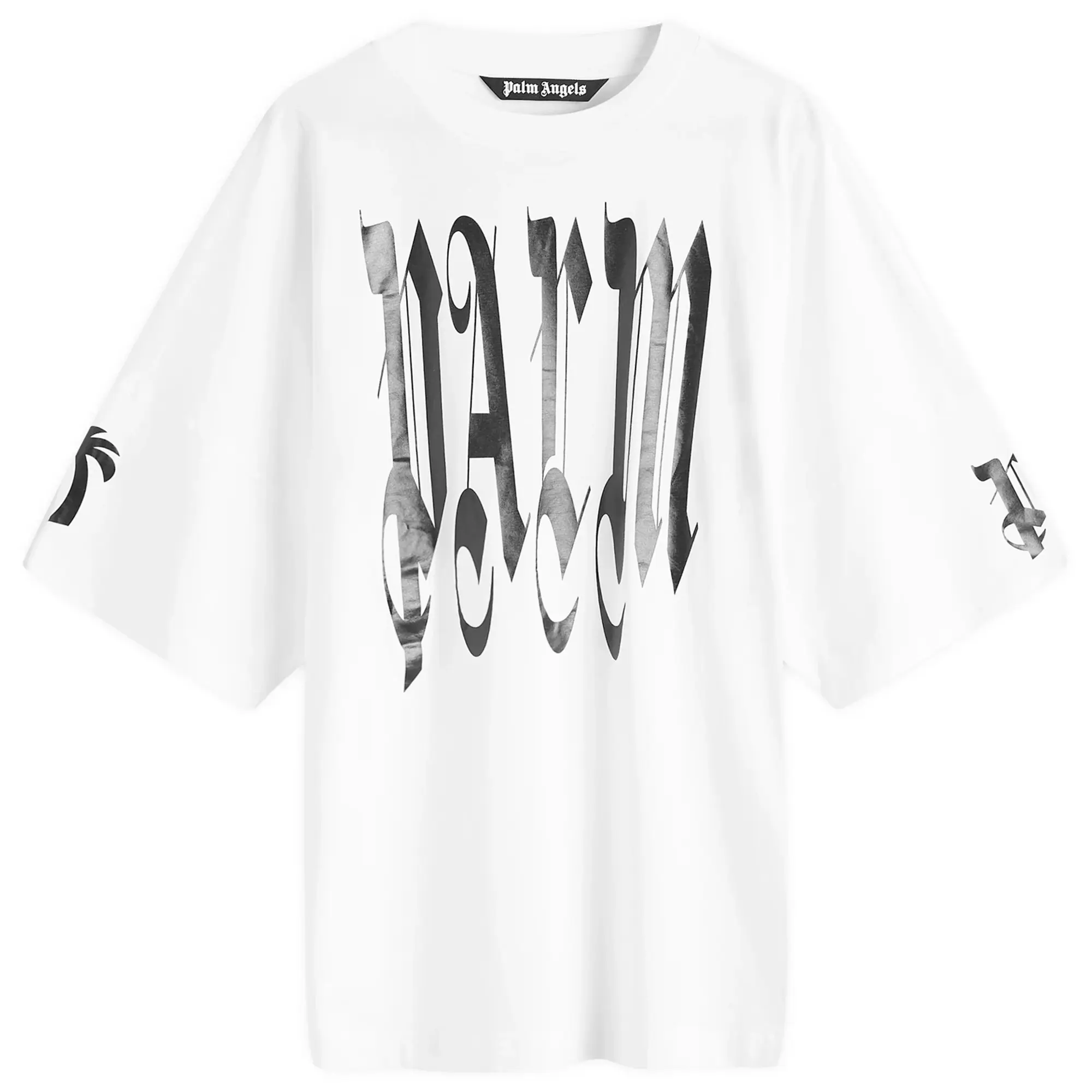 Palm Angels Men's Gothic Palm T-Shirt White