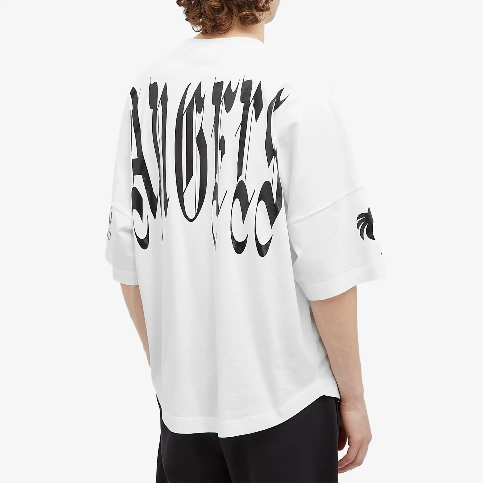 Palm Angels Men's Gothic Palm T-Shirt White