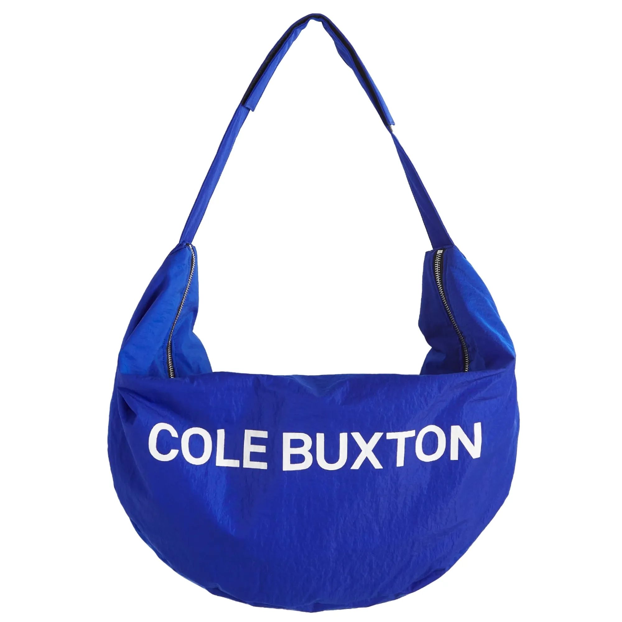 Cole Buxton Men's Nylon Oversized Sling Bag Cobalt Blue