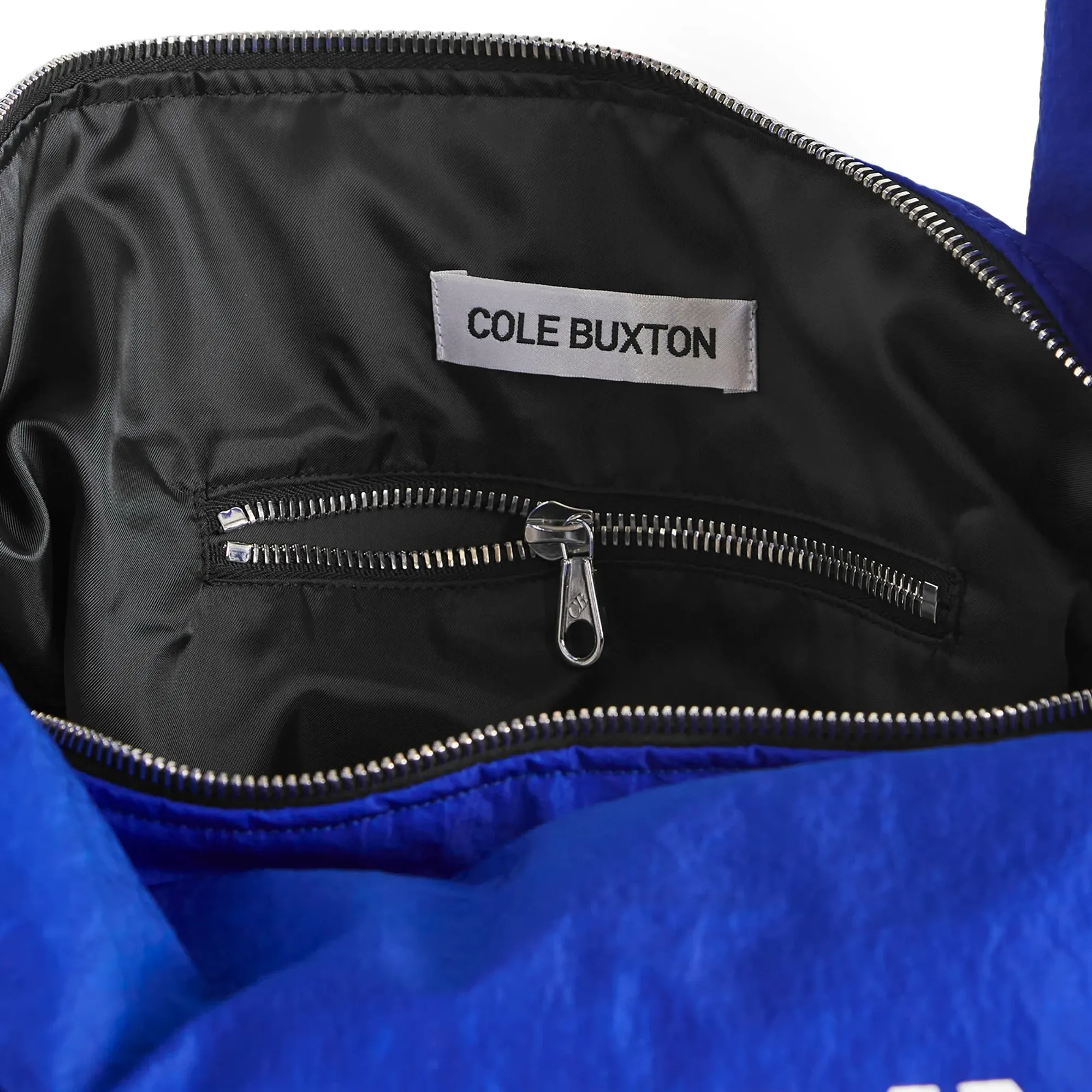 Cole Buxton Men's Nylon Oversized Sling Bag Cobalt Blue
