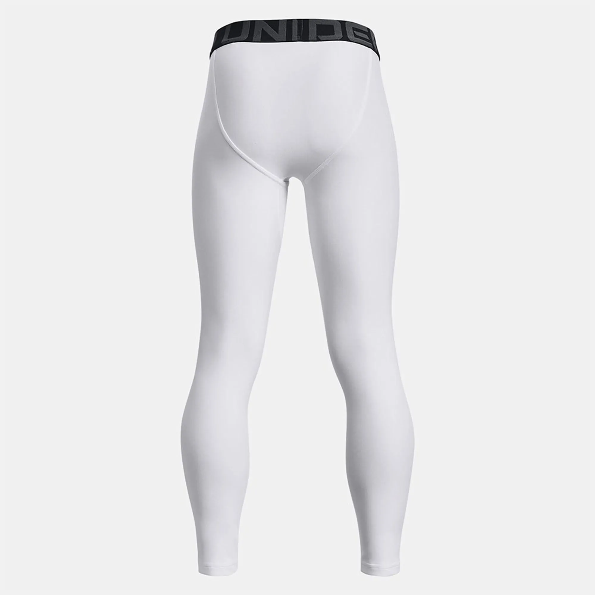 Under Armour Boys' HeatGear® Armour Leggings White / Black YXS (48 - 50 ...