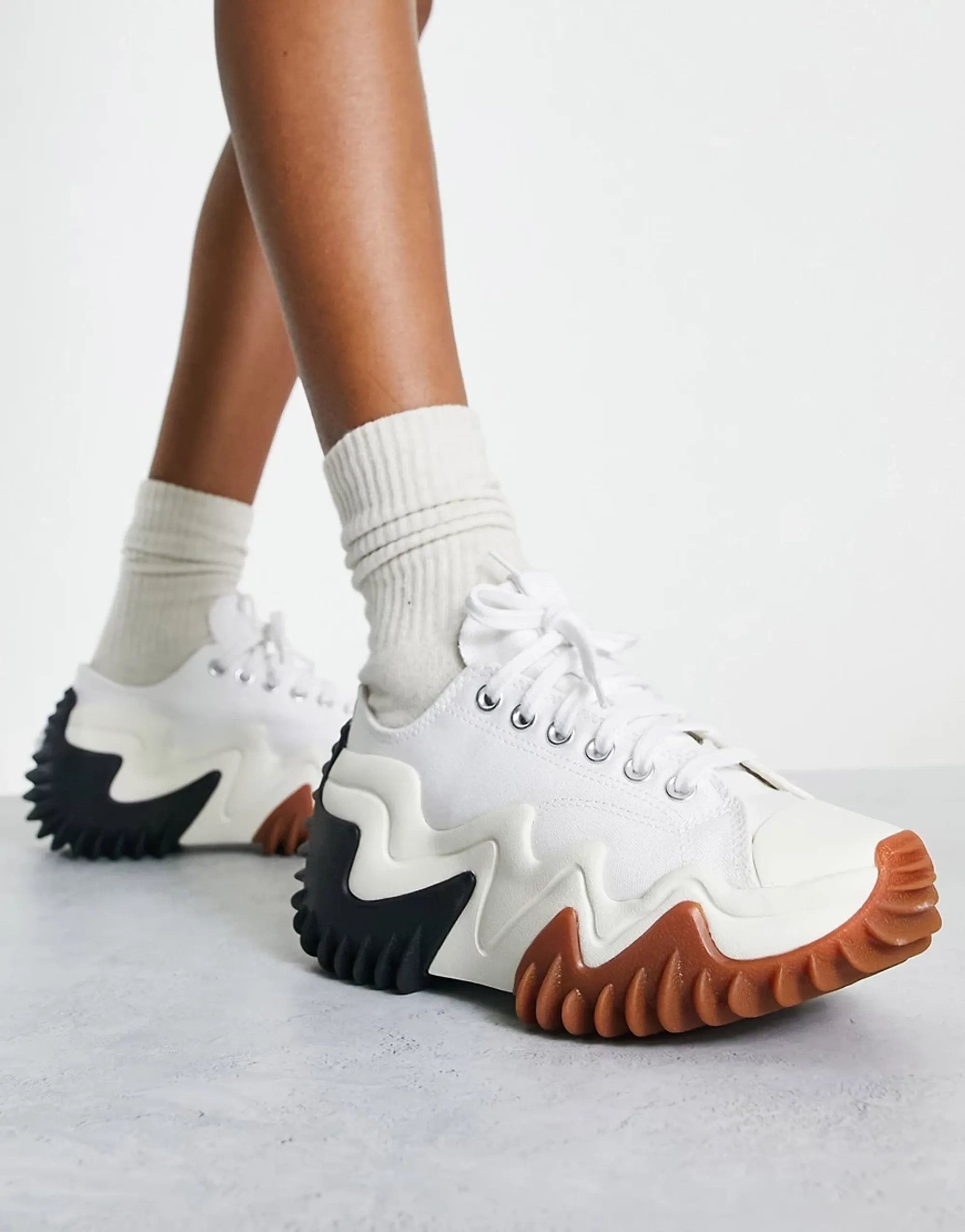 Sneakers Converse Run Star Motion Canvas Platform White/ Black/ Egret Eur 47.5