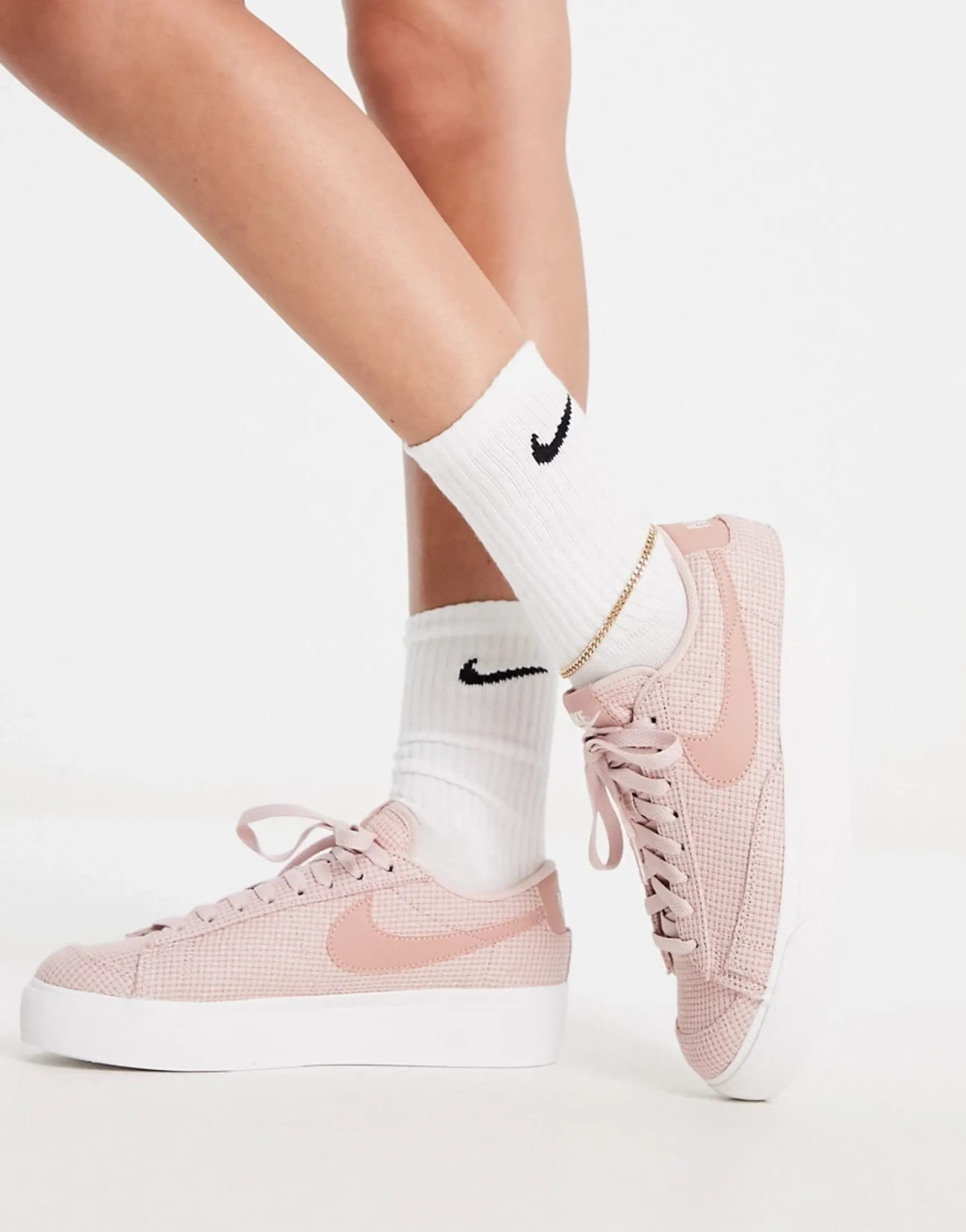 Blazer Low Platform Sneakers Womens Nike Blazers Pink Nike Blazer