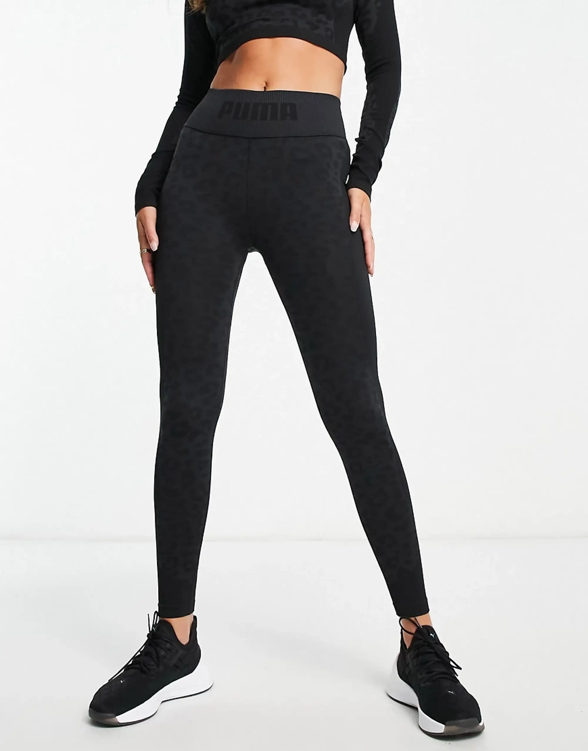 Puma leopard leggings on sale