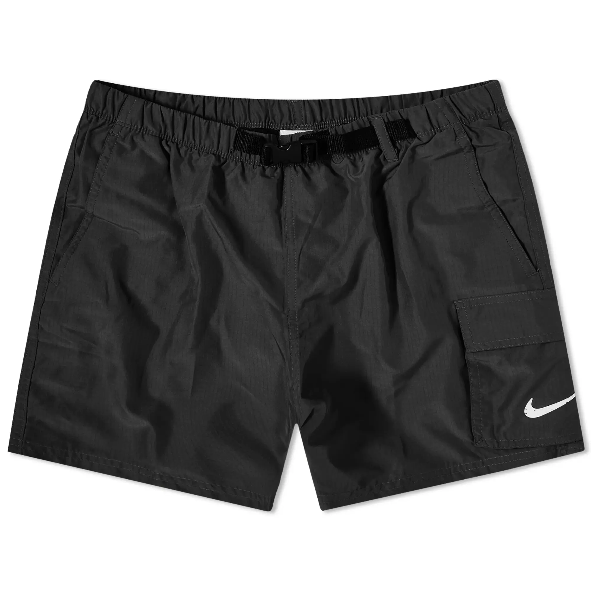 Nike Swimming Explore Volley Cargo 5 inch swim shorts in olive green