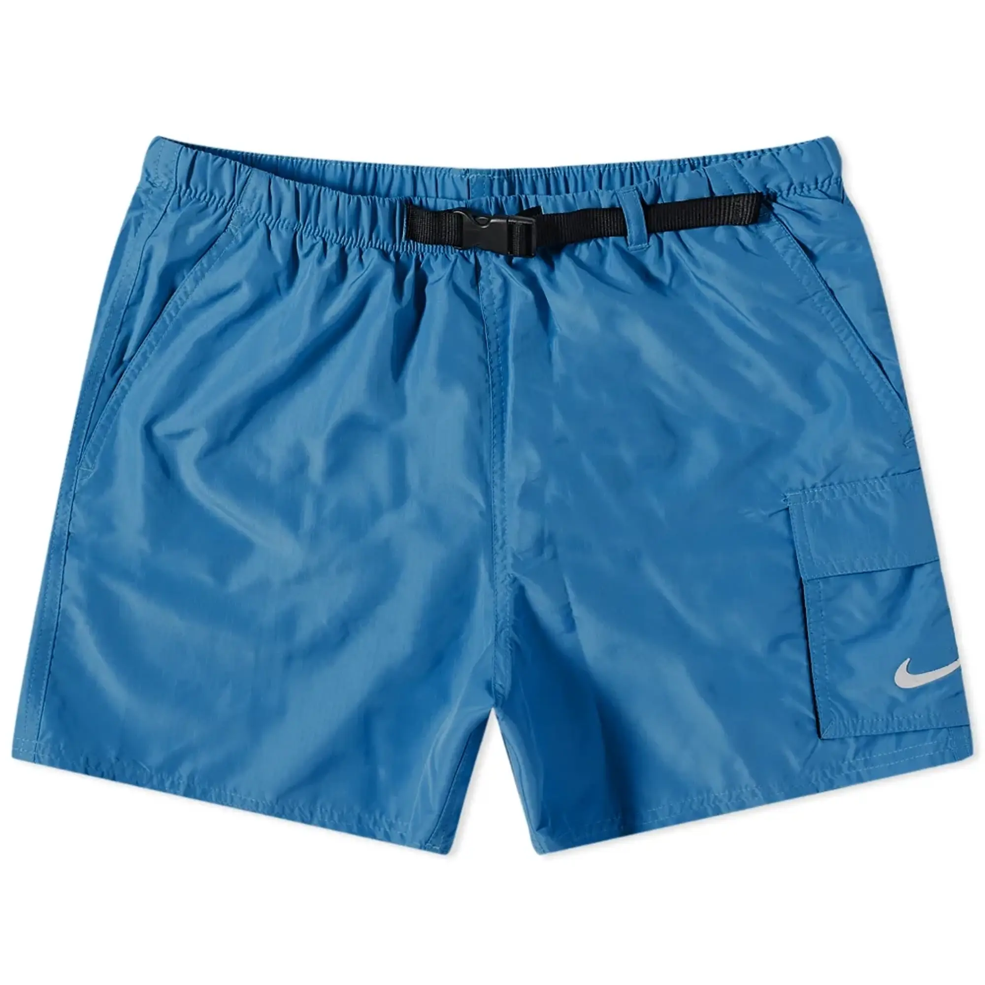 Nike Swimming Explore Volley Cargo 5 inch swim shorts in olive green