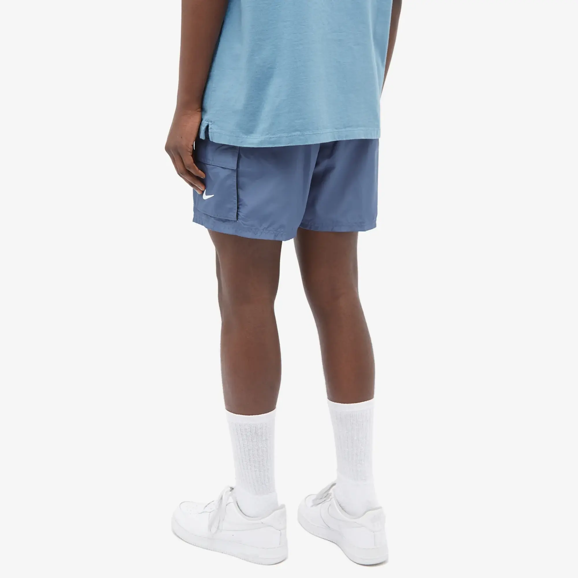 Nike Swimming Explore Volley Cargo 5 inch swim shorts in olive green