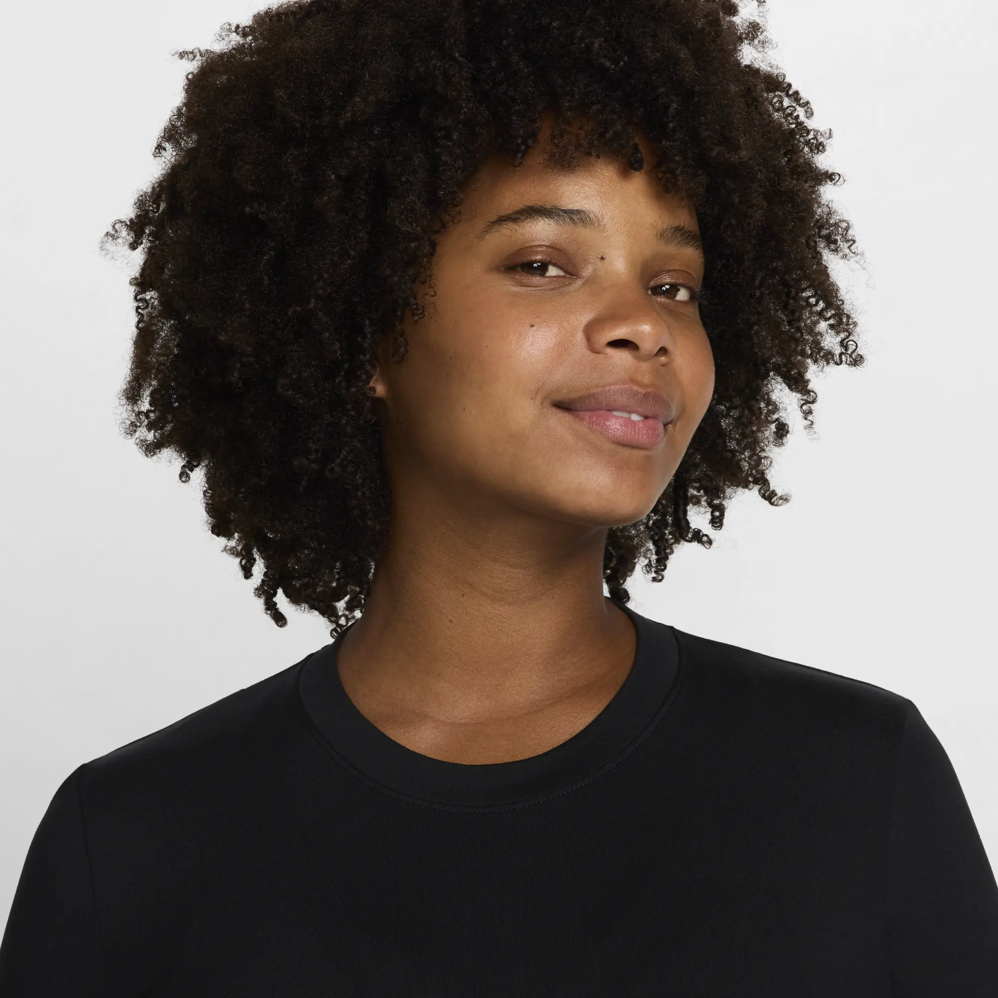 Nike One Training maternity t-shirt in black