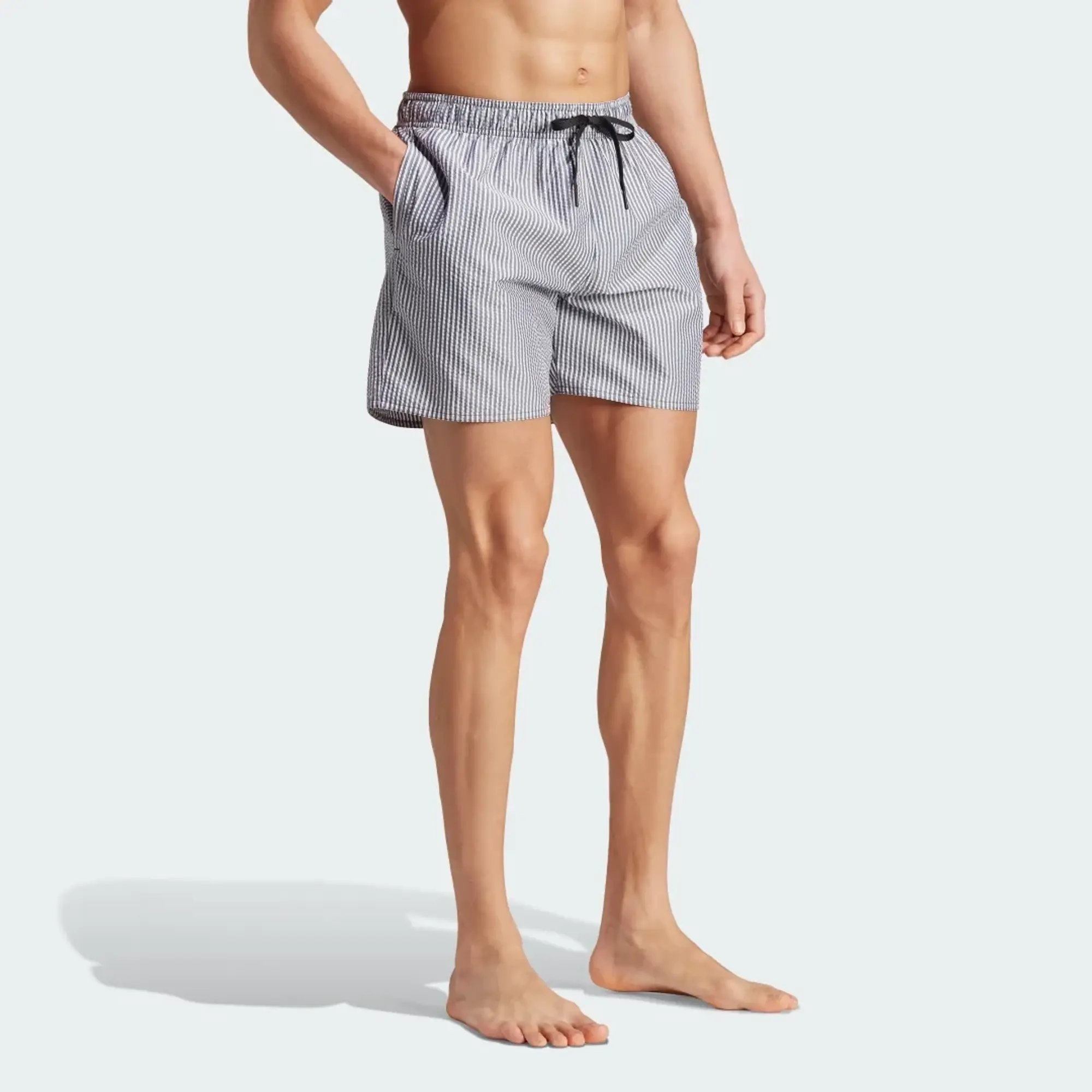 adidas Performance classic short swim shorts in blue