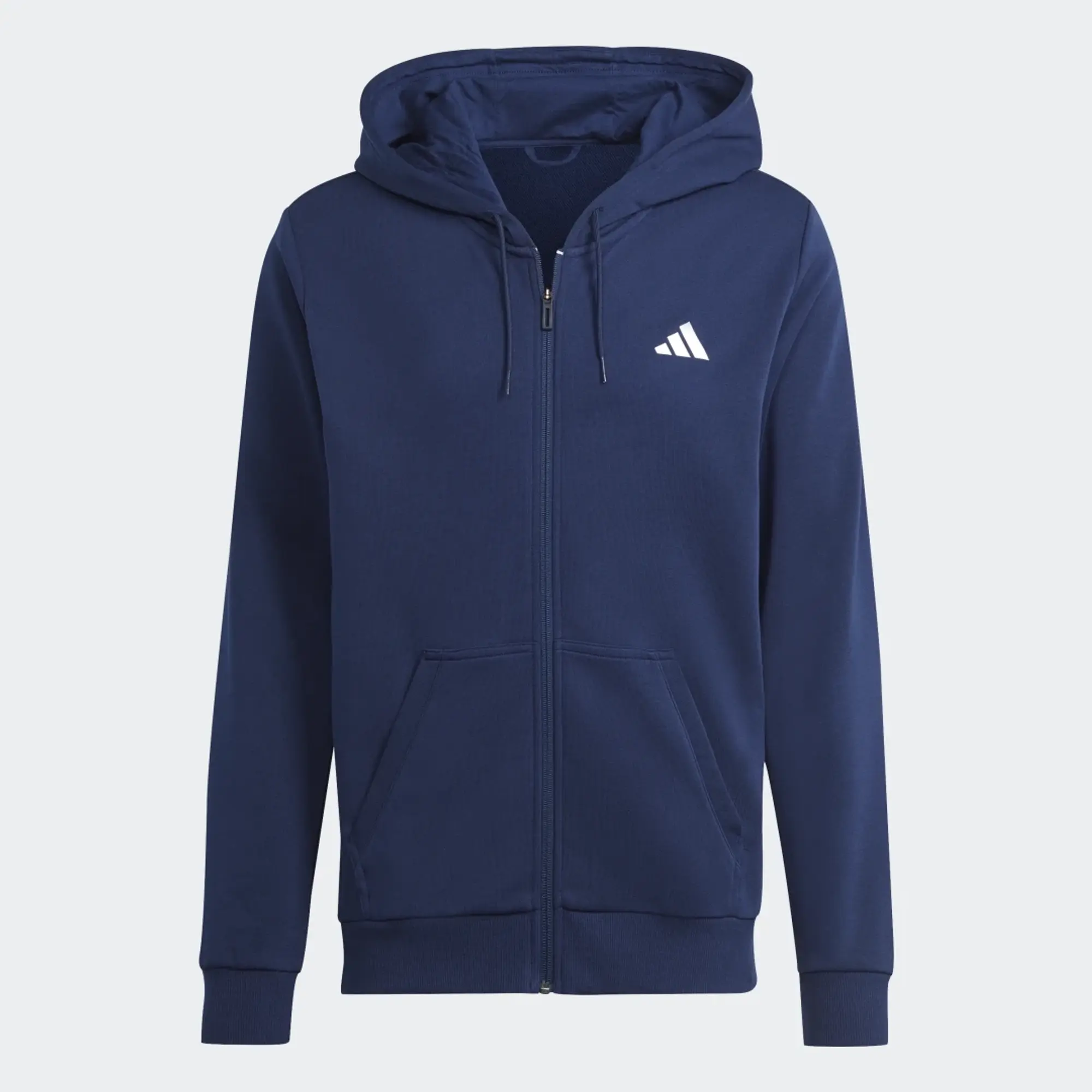 Adidas Club Tennis Teamwear Full-Zip Hoodie In White