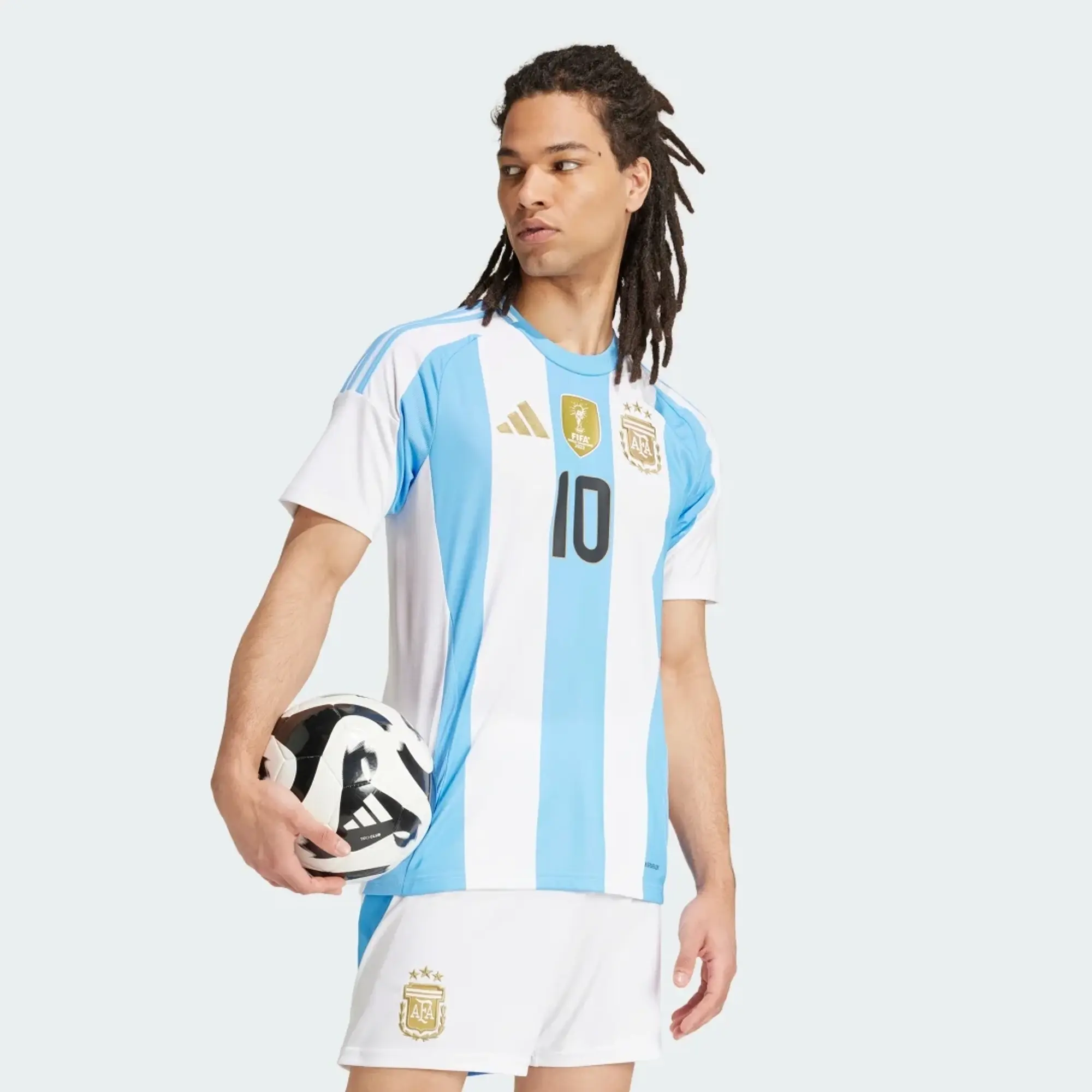 adidas Argentina Mens SS Home Copa America Shirt 2024