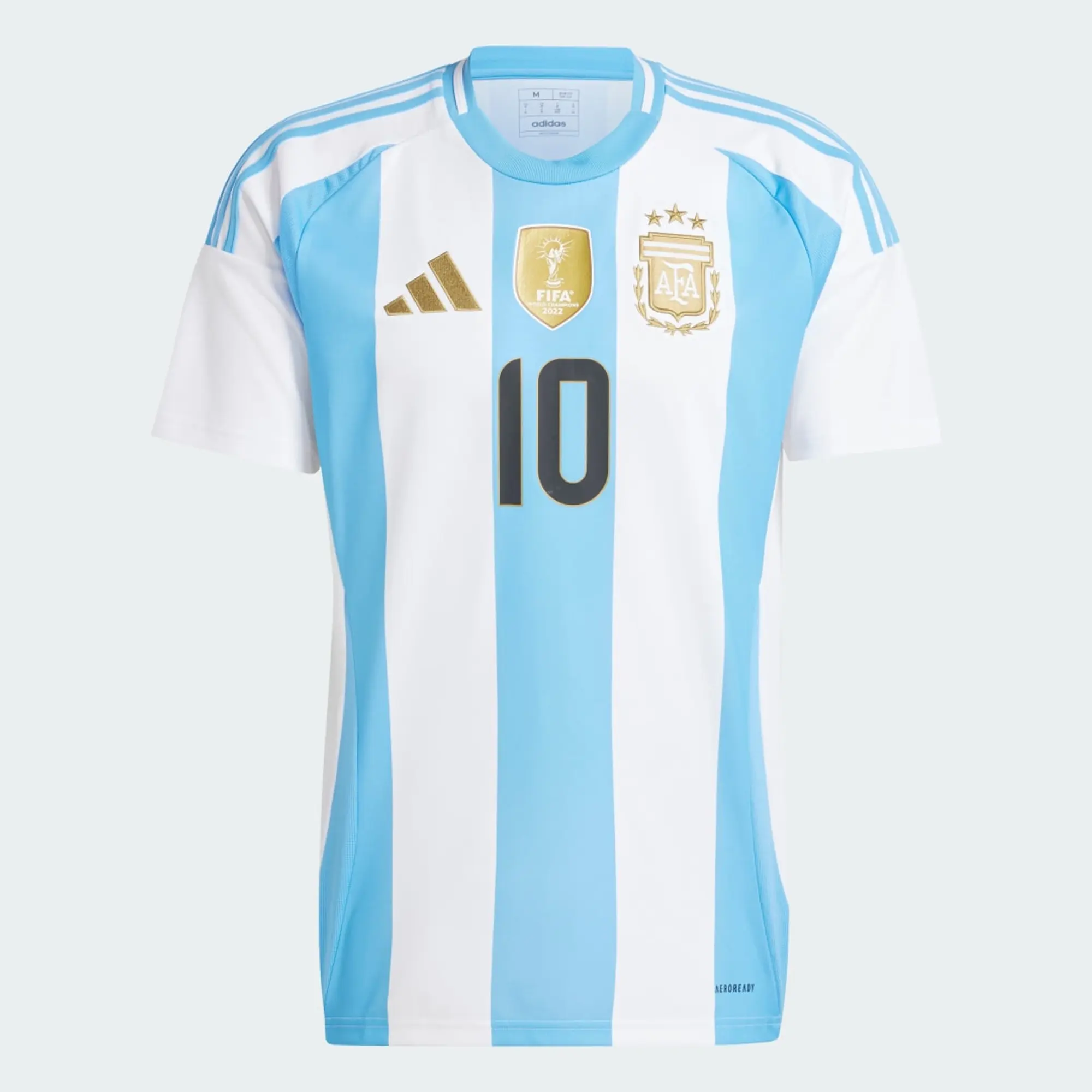 adidas Argentina Mens SS Home Copa America Shirt 2024