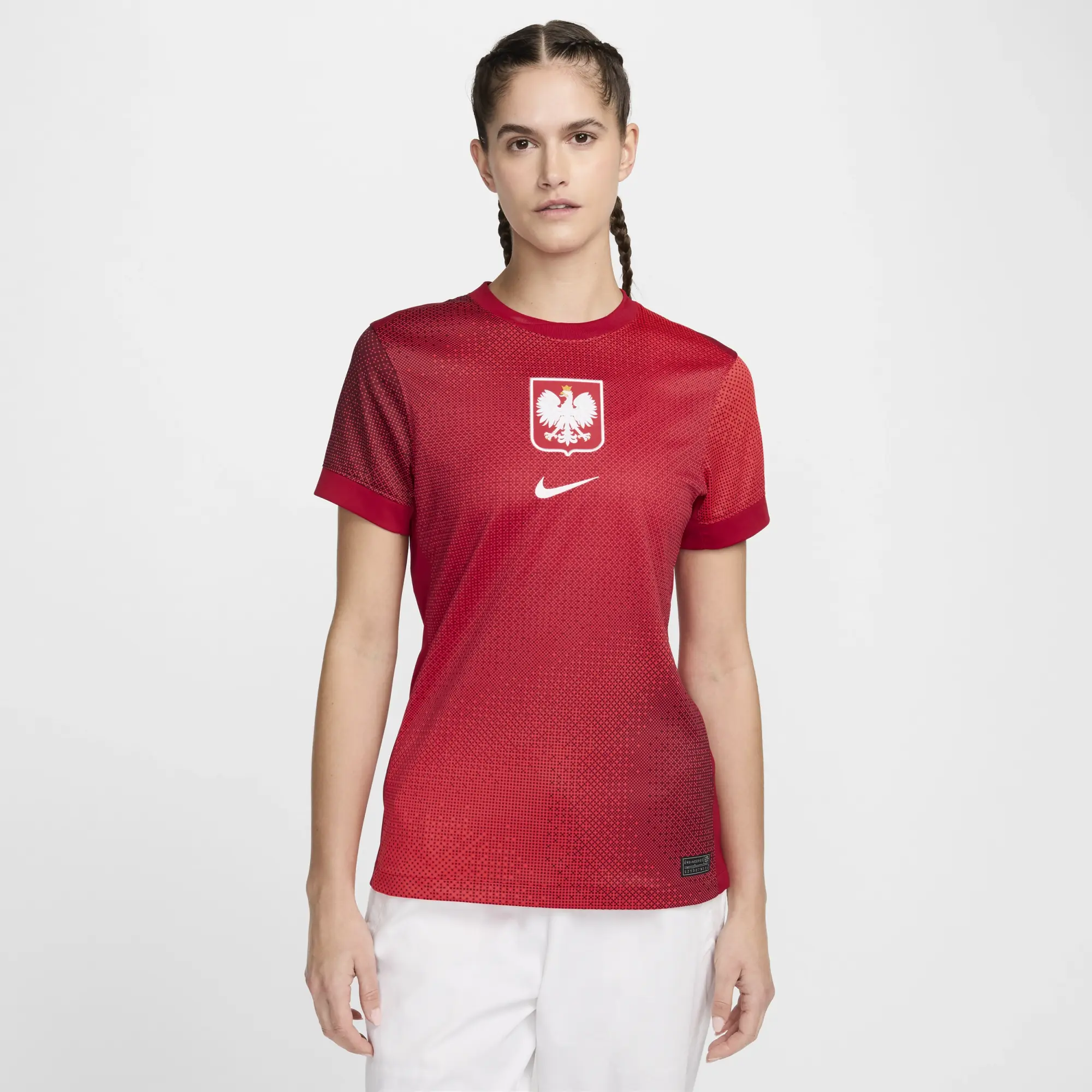 Poland 2024/25 Stadium Away Women's Nike Dri-FIT Football Replica Shirt - Red - Sustainable Materials