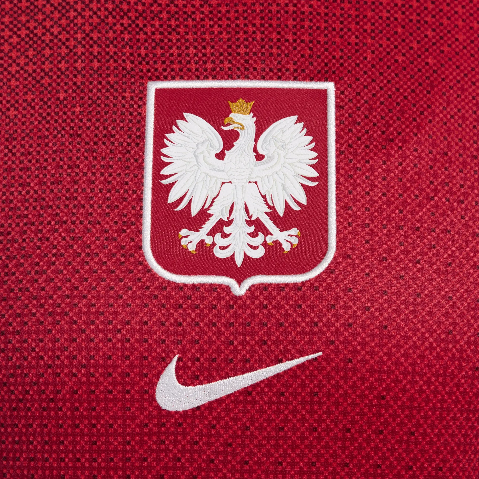 Poland 2024/25 Stadium Away Women's Nike Dri-FIT Football Replica Shirt - Red - Sustainable Materials