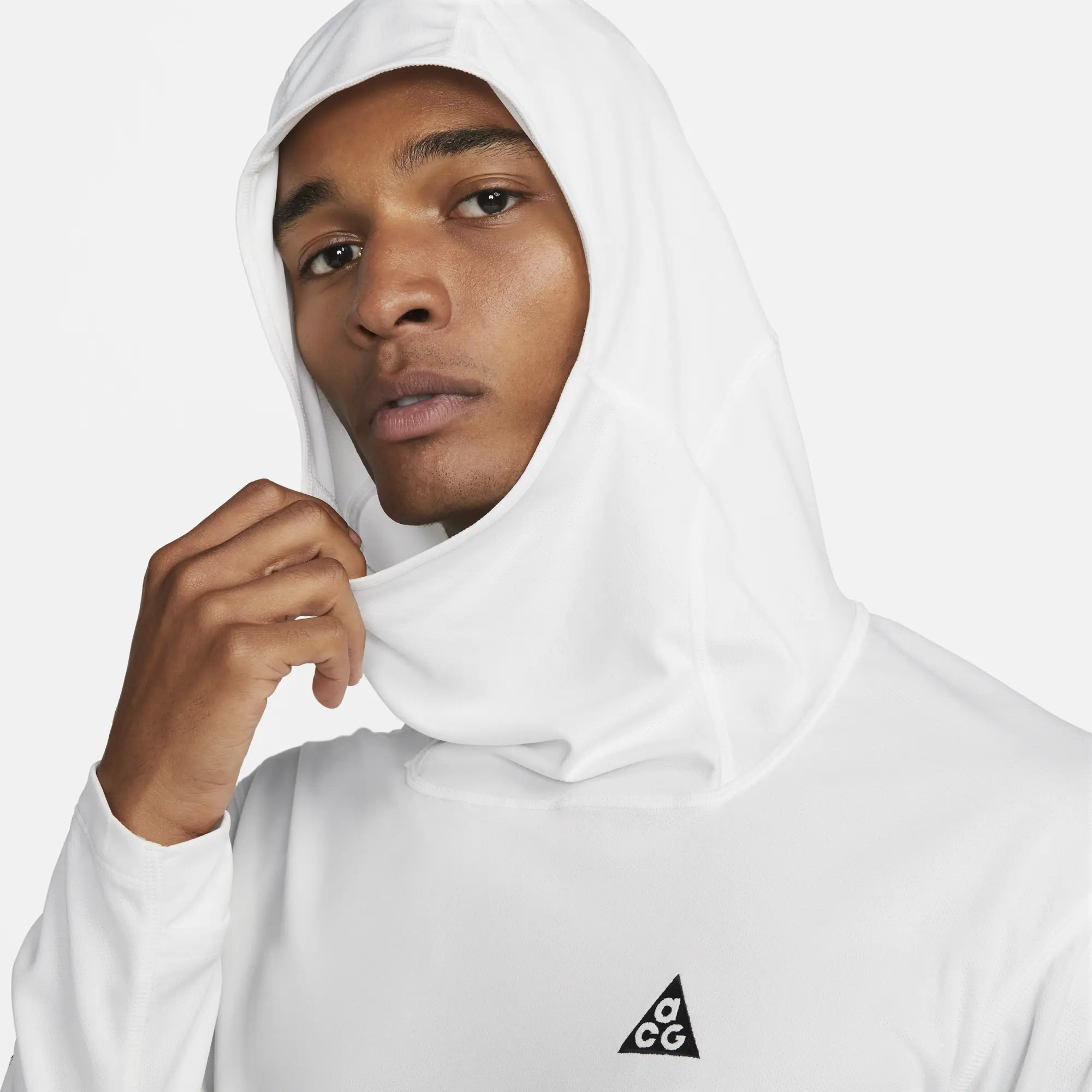 Nike ACG Dri-FIT ADV 'Lava Tree' Men's UV Hoodie - White