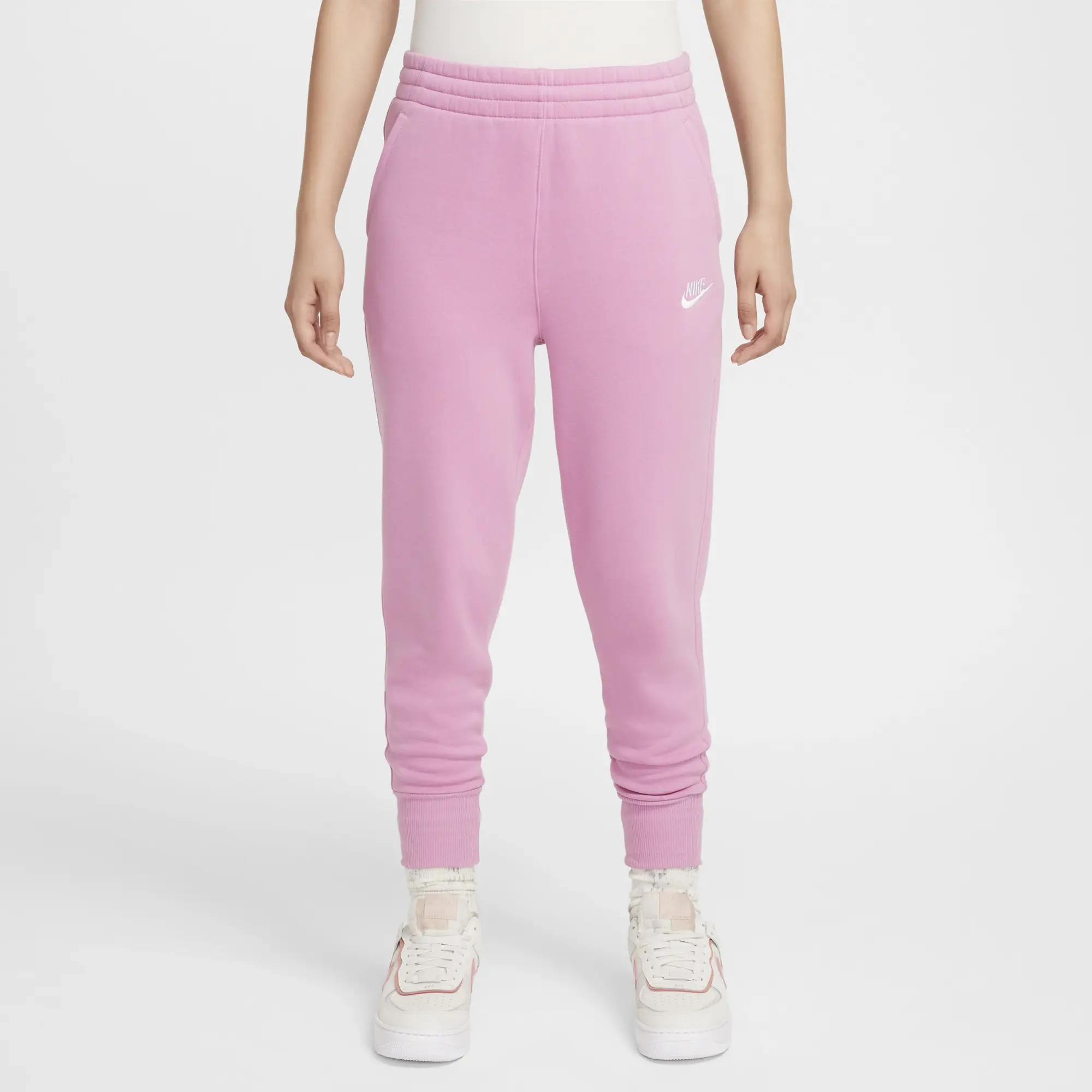 Nike Club Fitted Unisex Pants - Pink